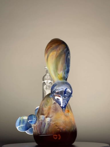 Preview pic of Aaron evans scrapper series w/ Jm glass co quartz banger set included