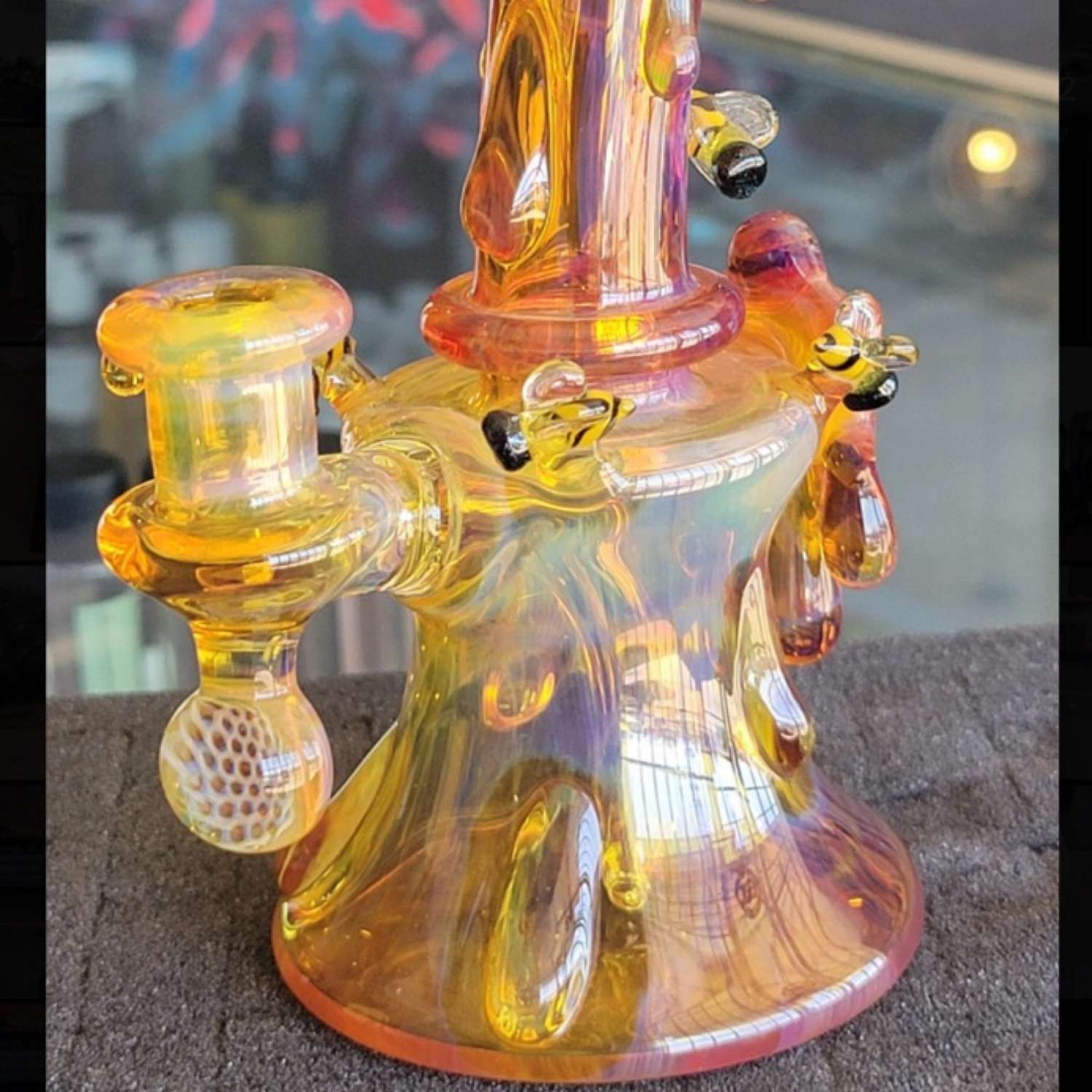 5” Honey Drip Bee EBOX Rig image 0