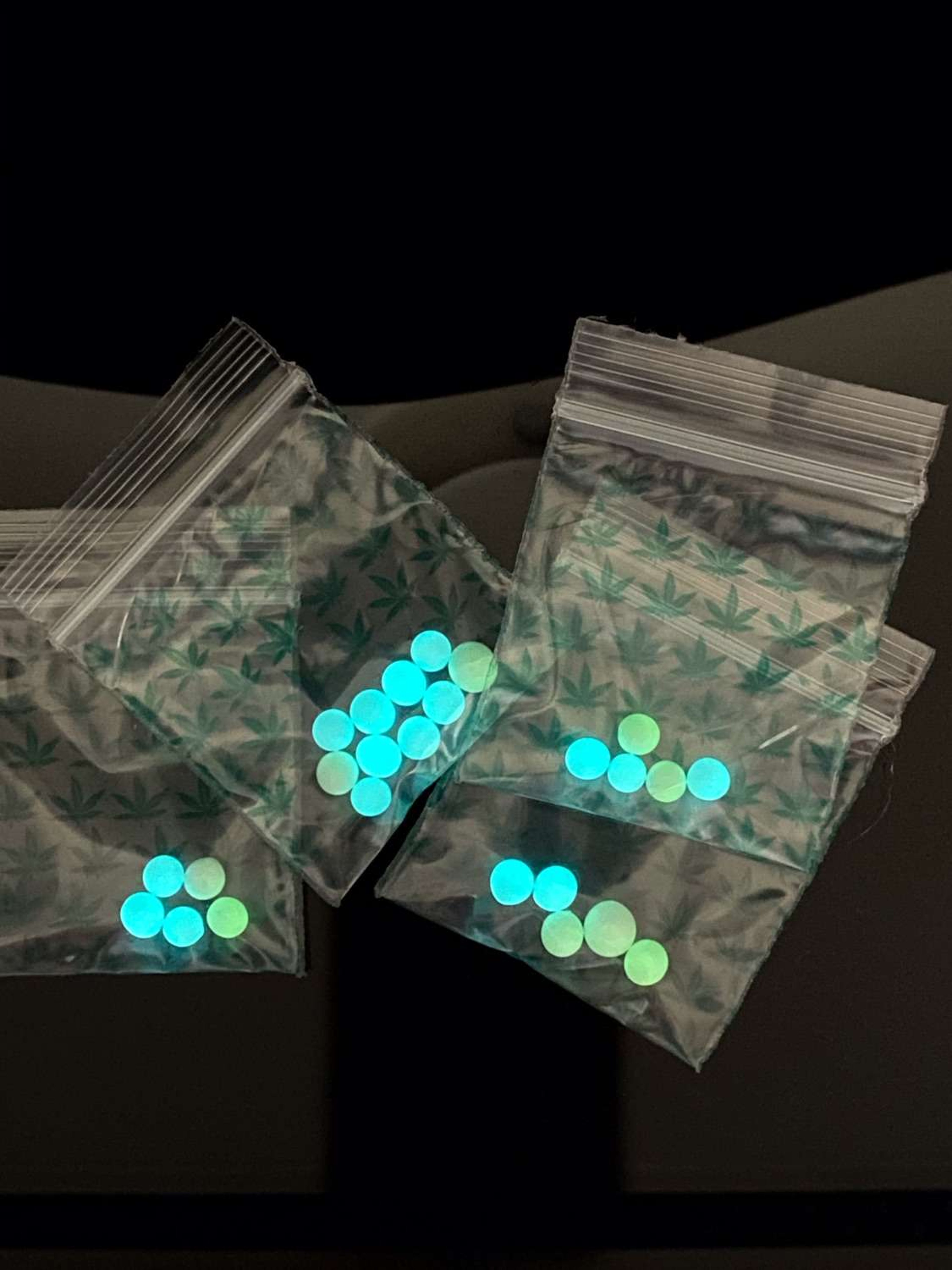 Preview pic of Glow in the dark Terp pearls 