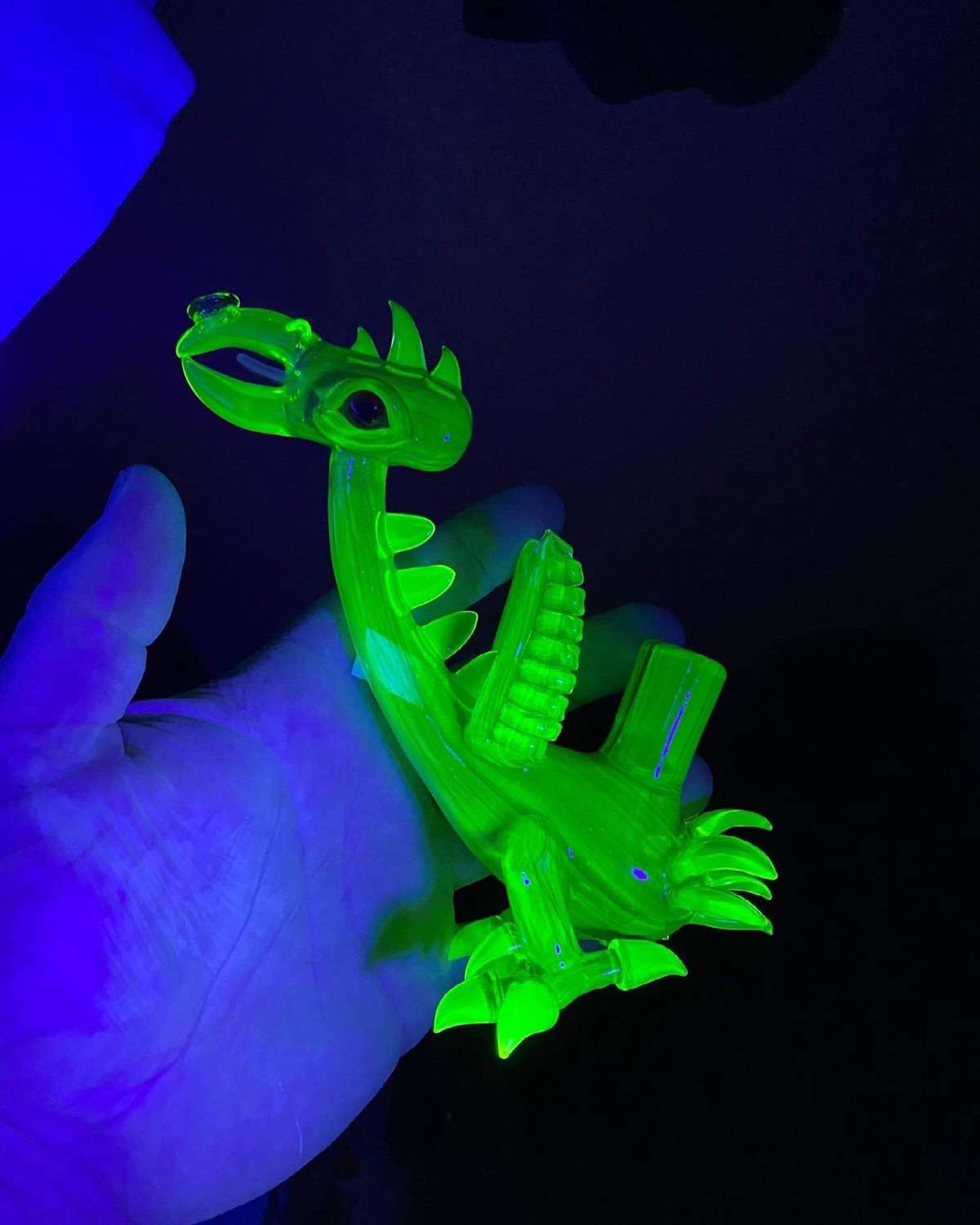 RJ glass Birdsaurus image 0