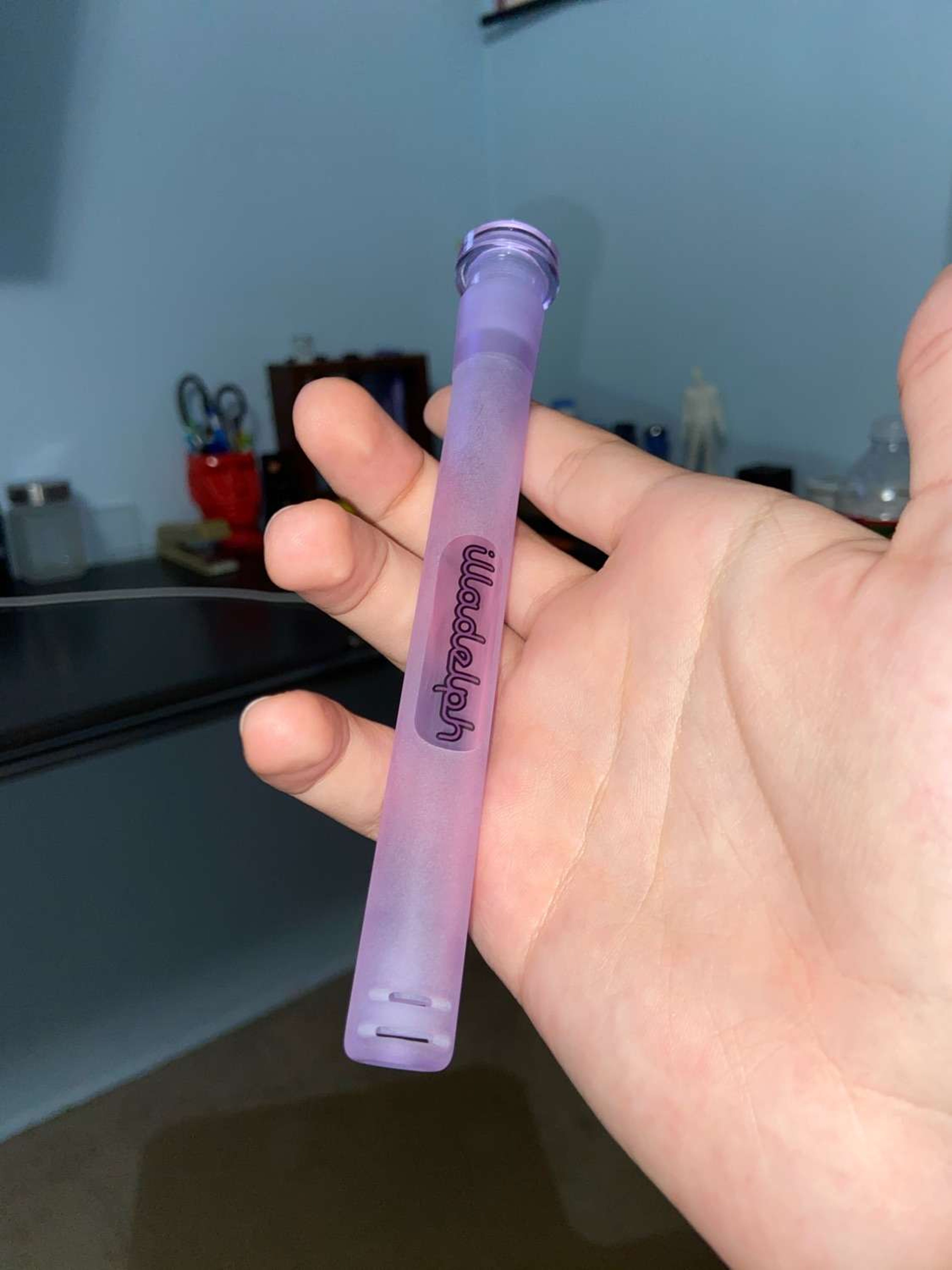 Brand New Frosted Cfl Illadelph purple downstem image 0