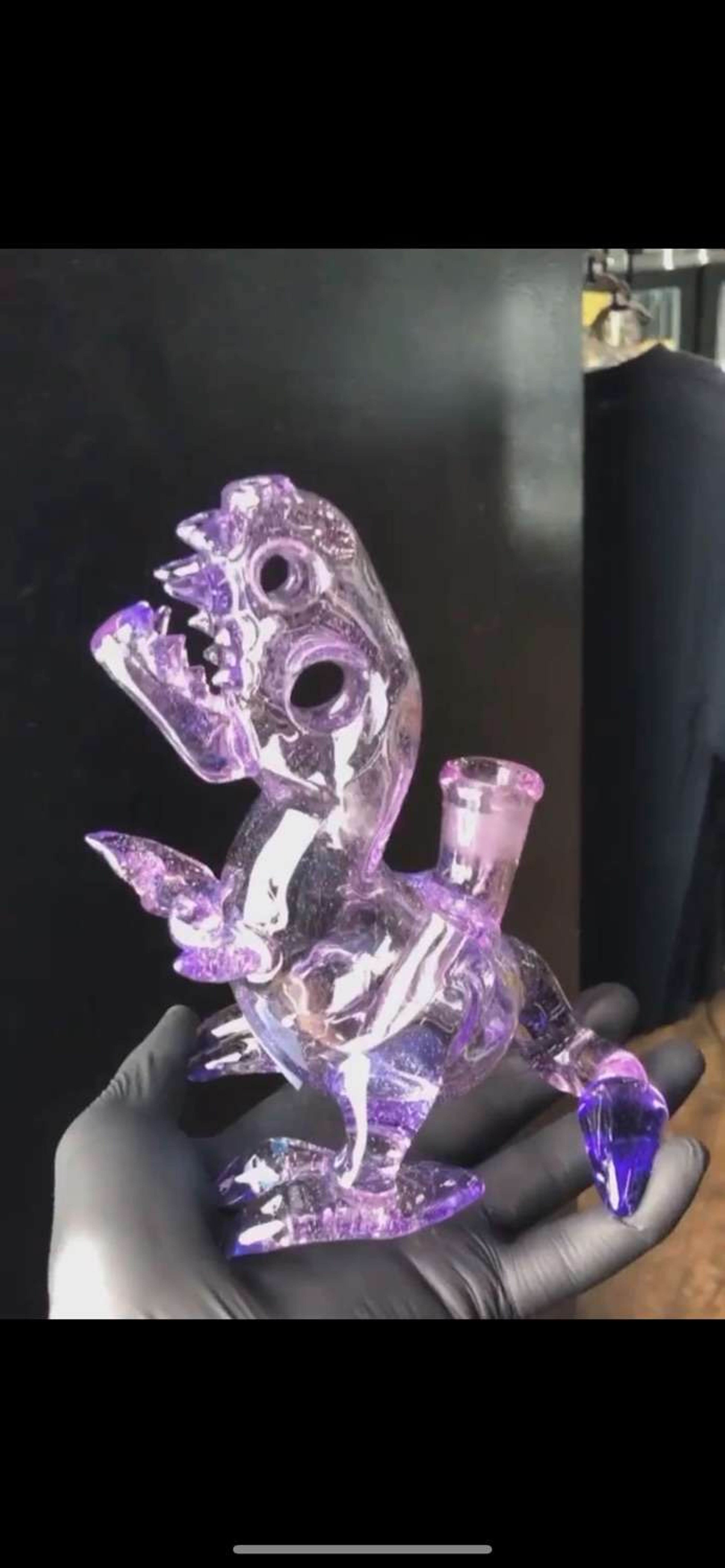 Enuff Glass Full Size Dinosaur image 0