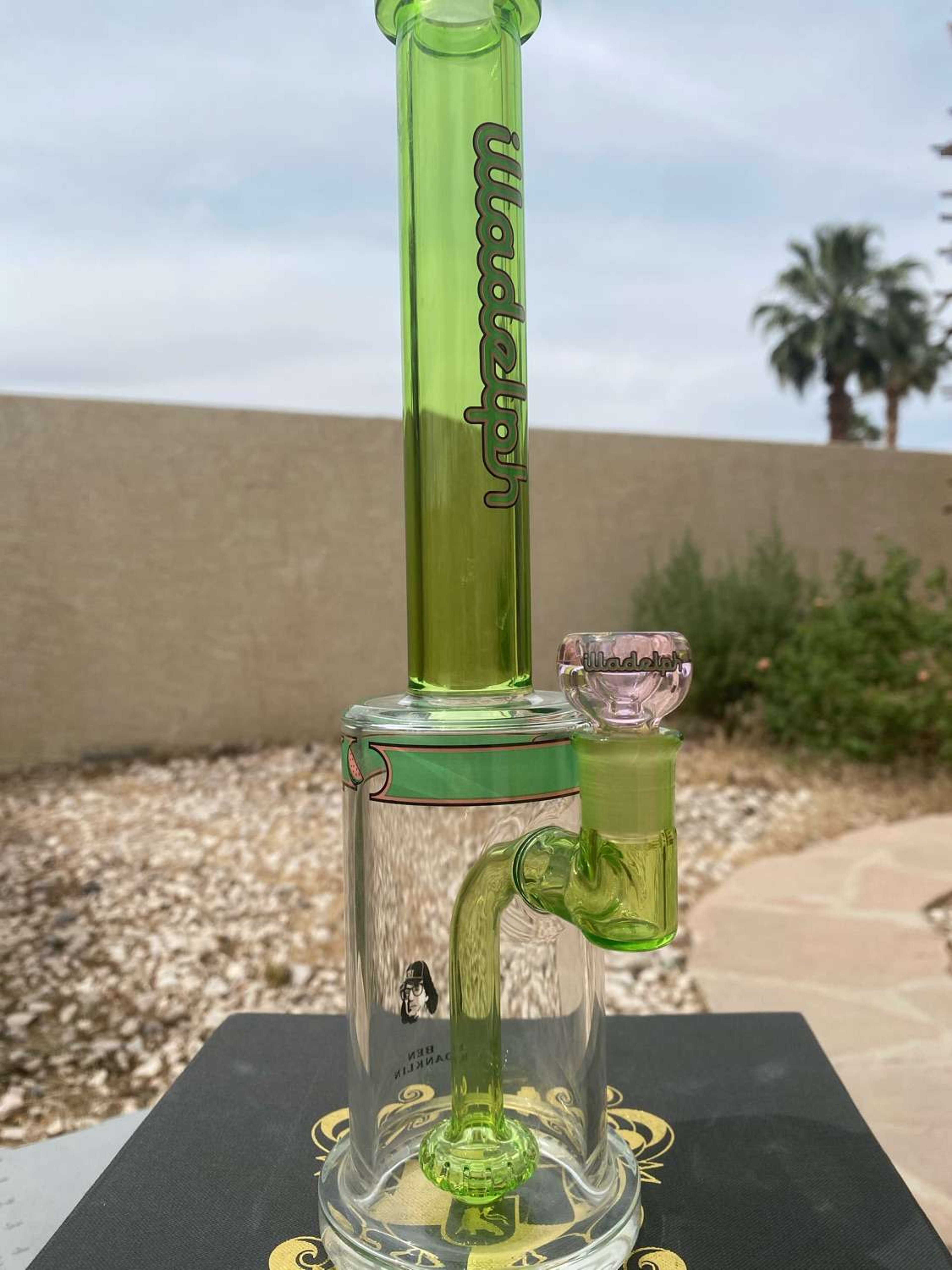 Preview pic of Illadelph full color neck danklin bubbler 