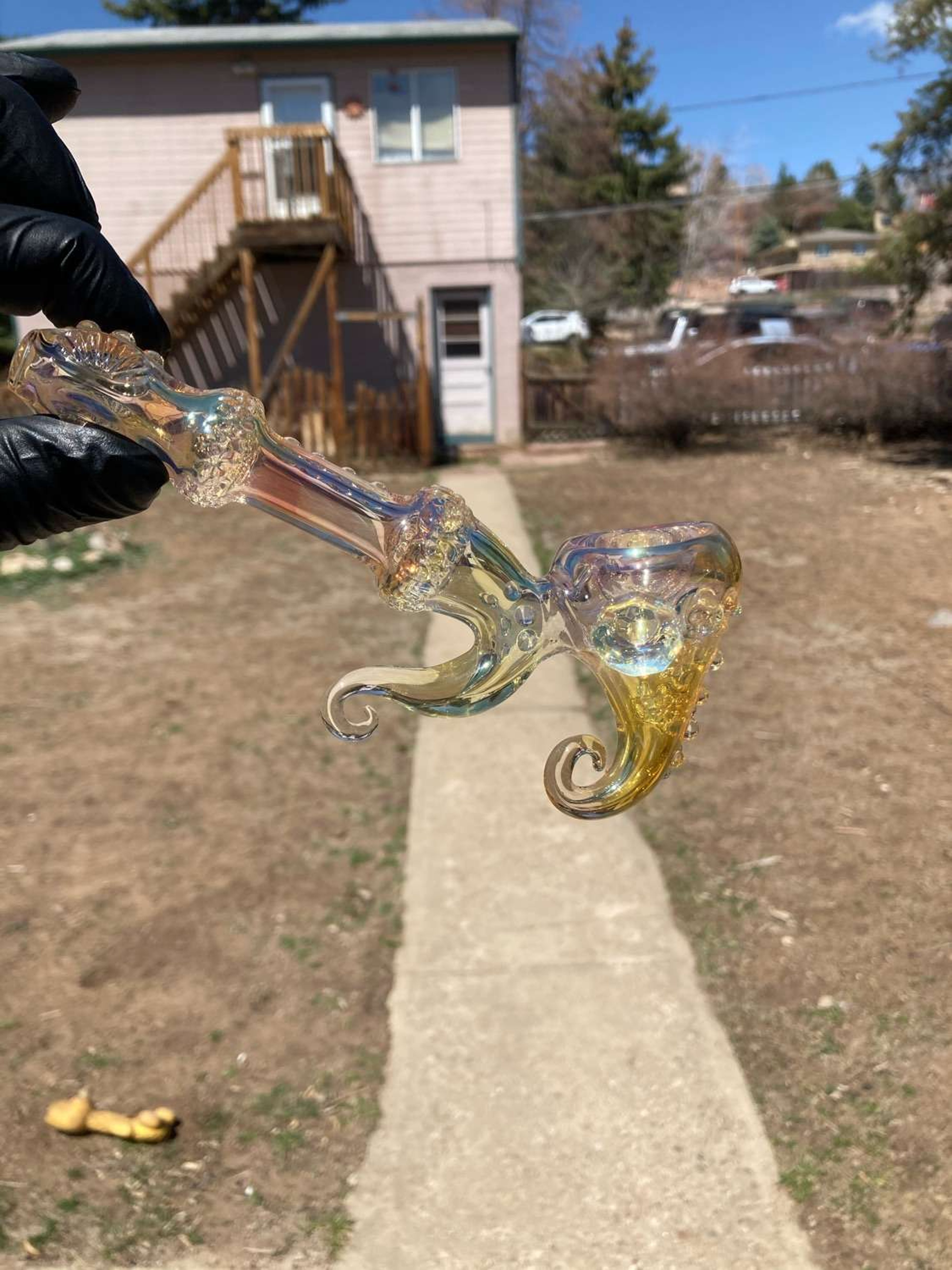Preview pic of HensleyArtGlass Dry Pipe 