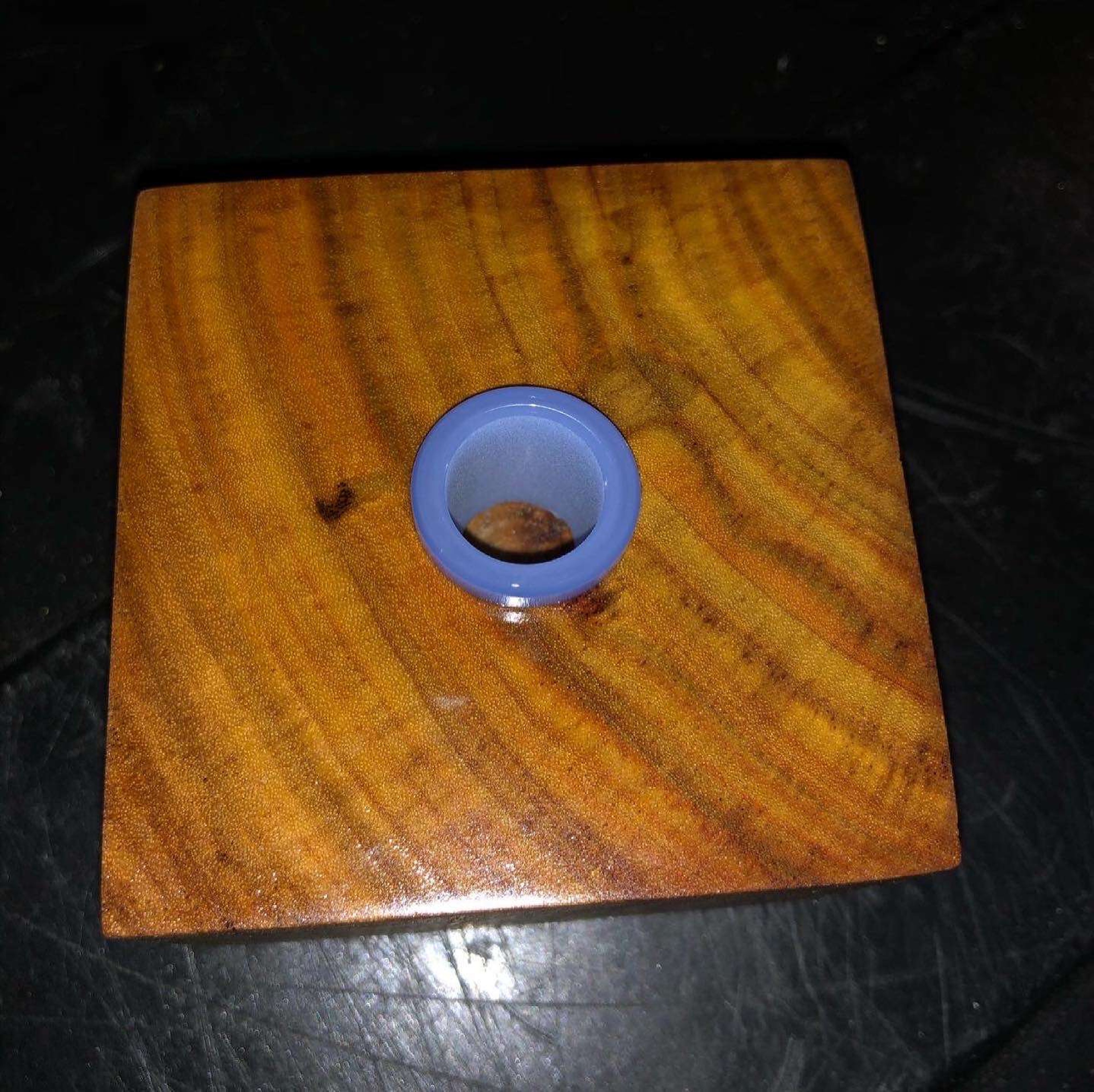 Preview pic of 14mm milky blue canary slidestand