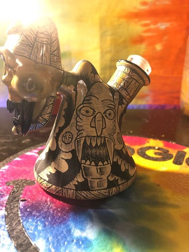 Preview pic of 1/1 Chaseglassaz x Sugar Shack glass collab!