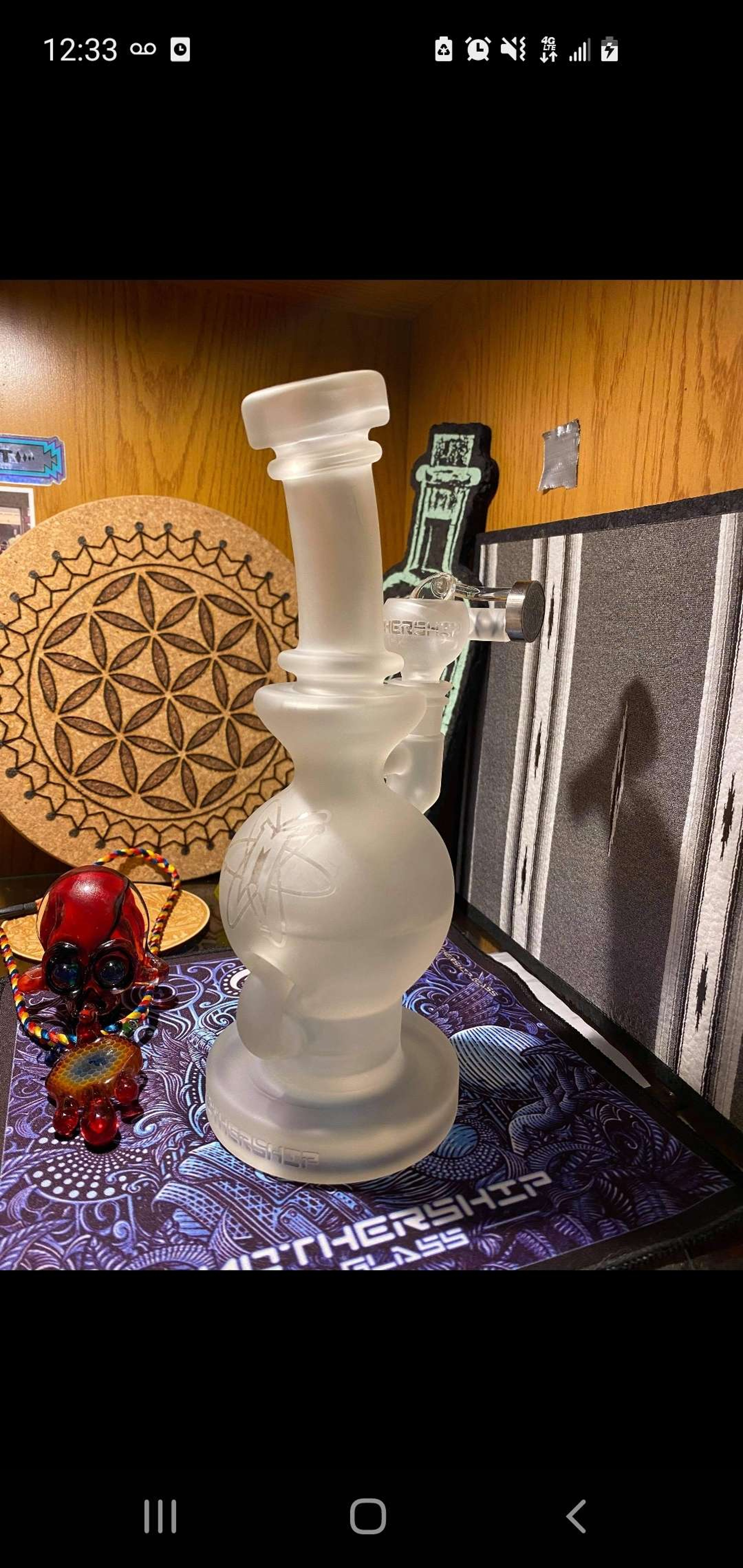 Preview pic of Atomic mothership fully sandblasted ball 