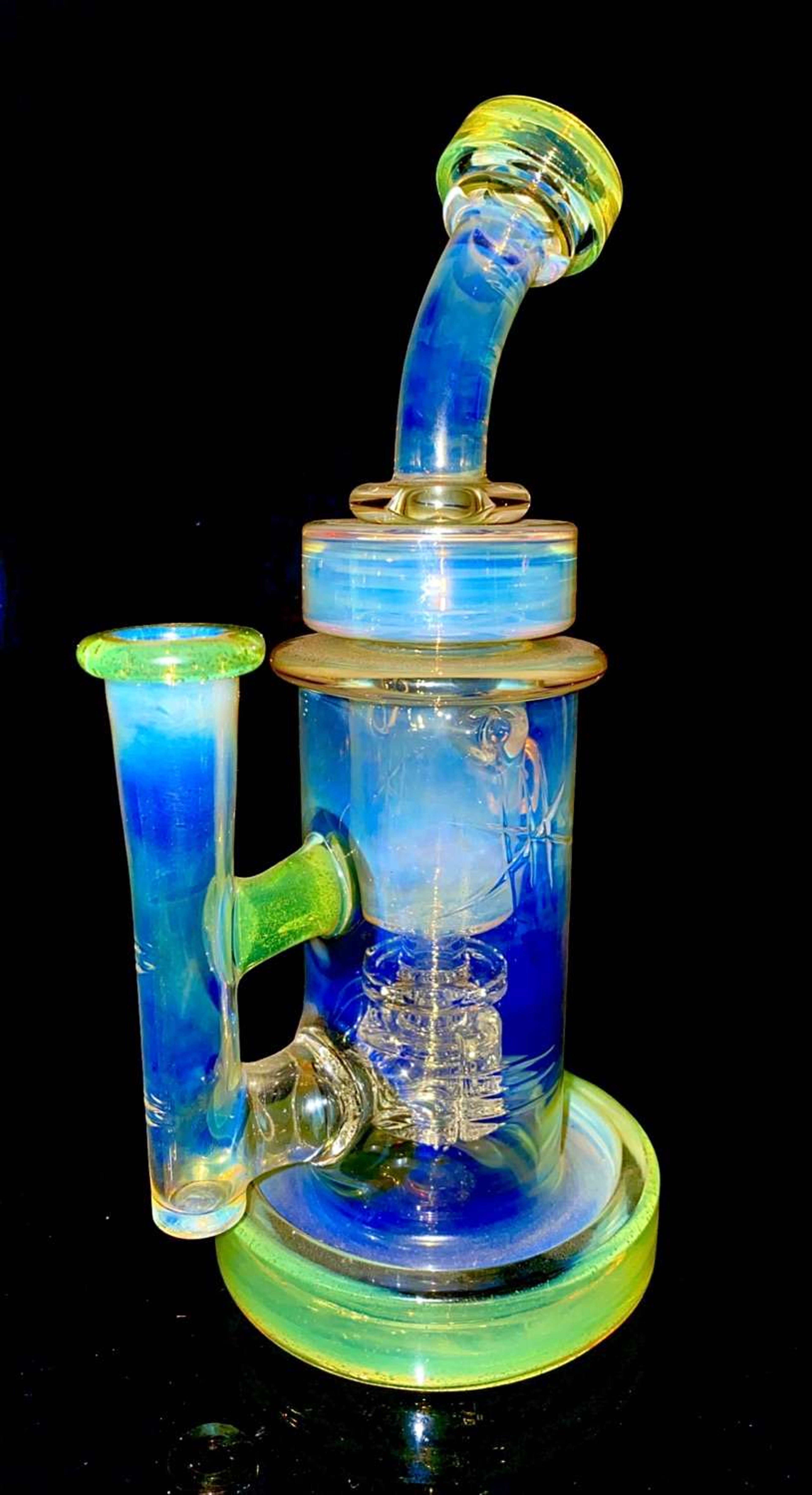 Preview pic of Bronx Glass Fumed Klien Recycler 14mm