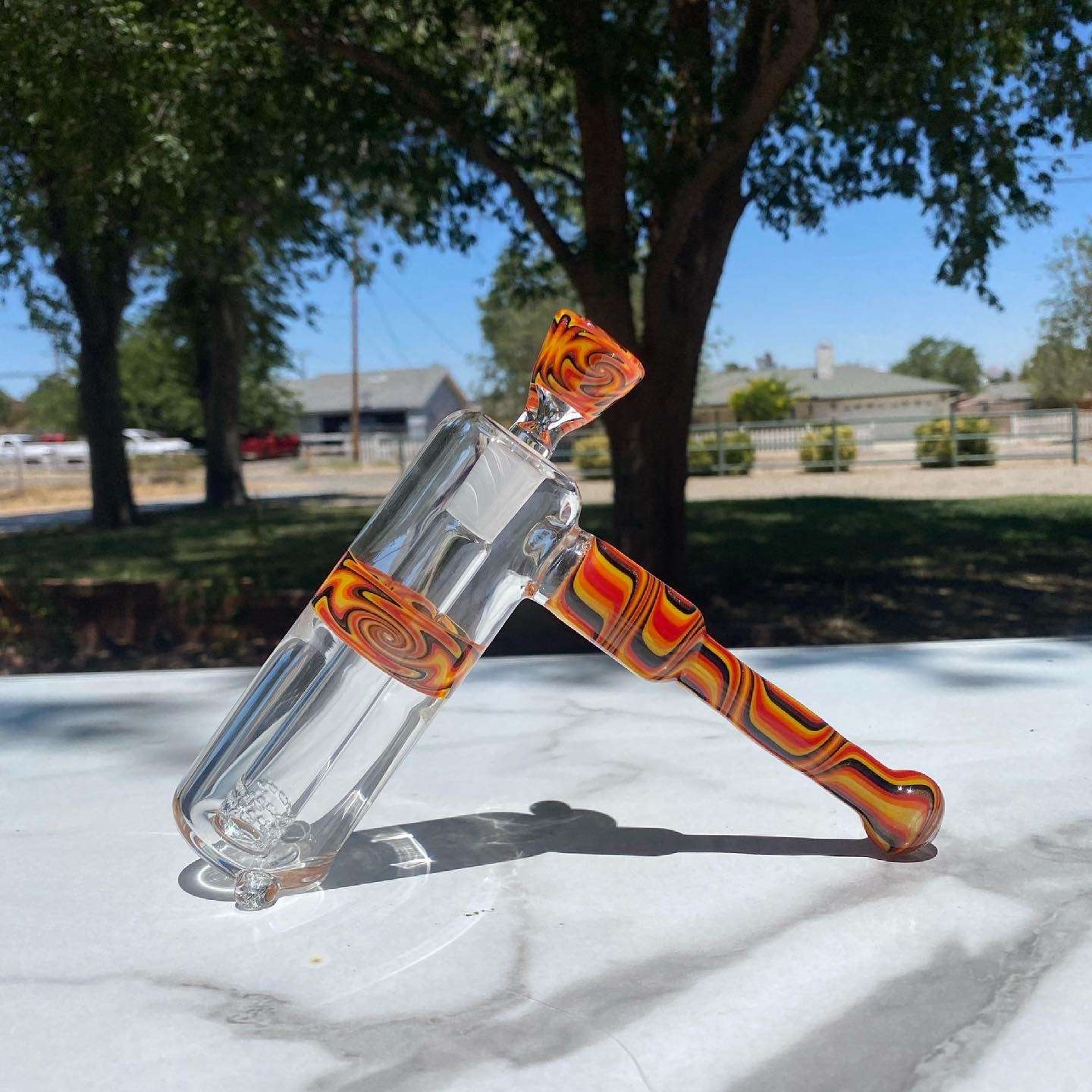 Worked hammer bubbler image 0