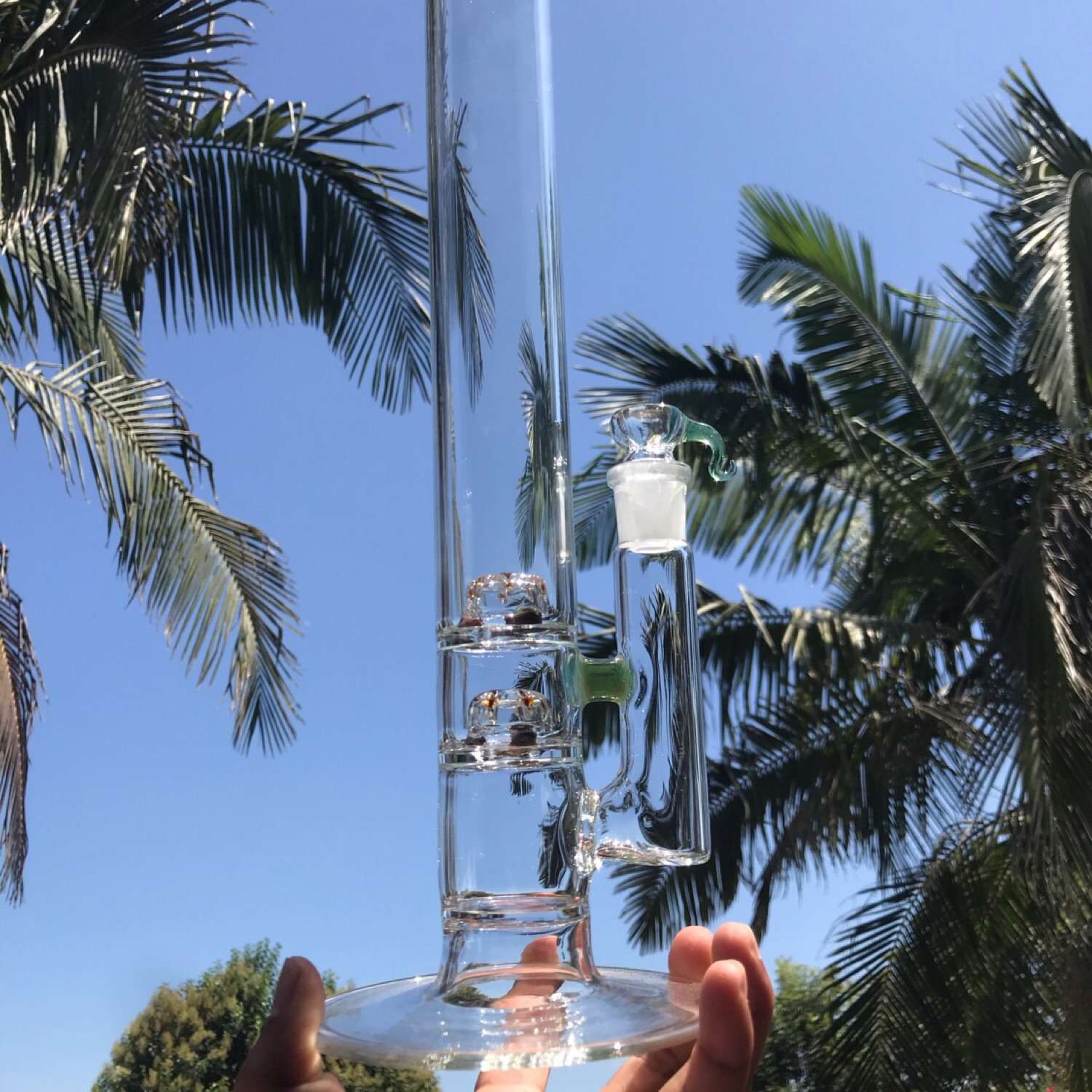 Captain Hook glass art tube image 0