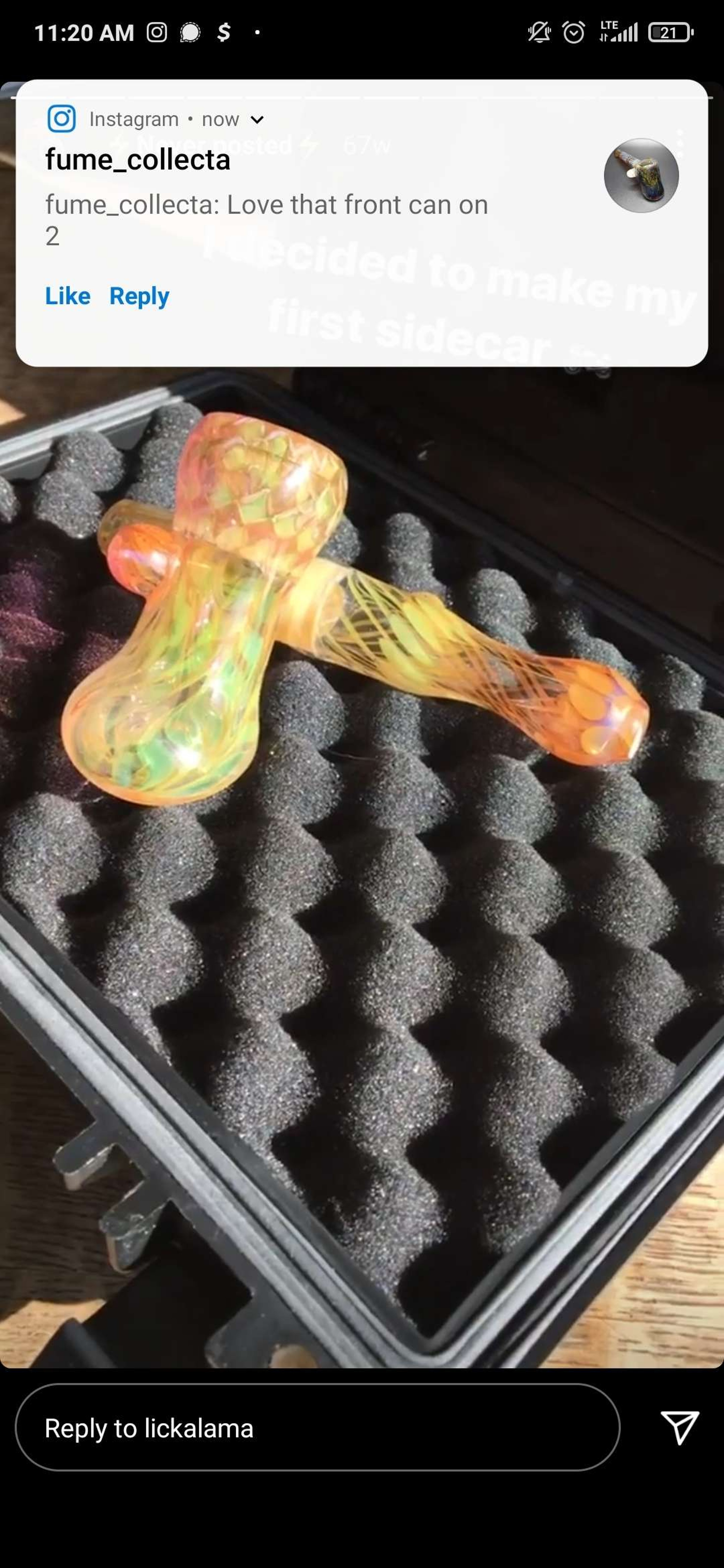 Fumed sidecar. image 0