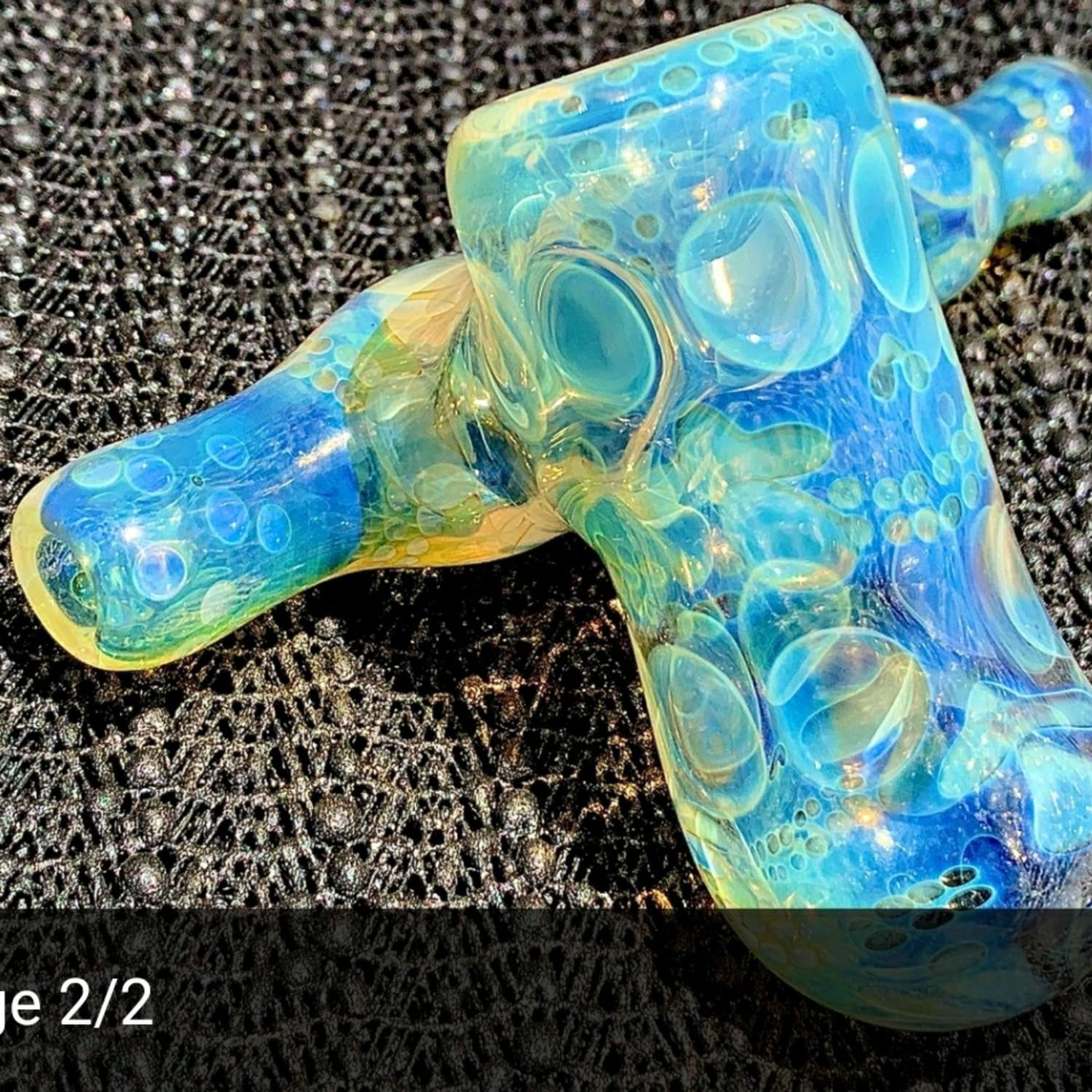 Snodgrass apprentice electric blue fume skulls image 0