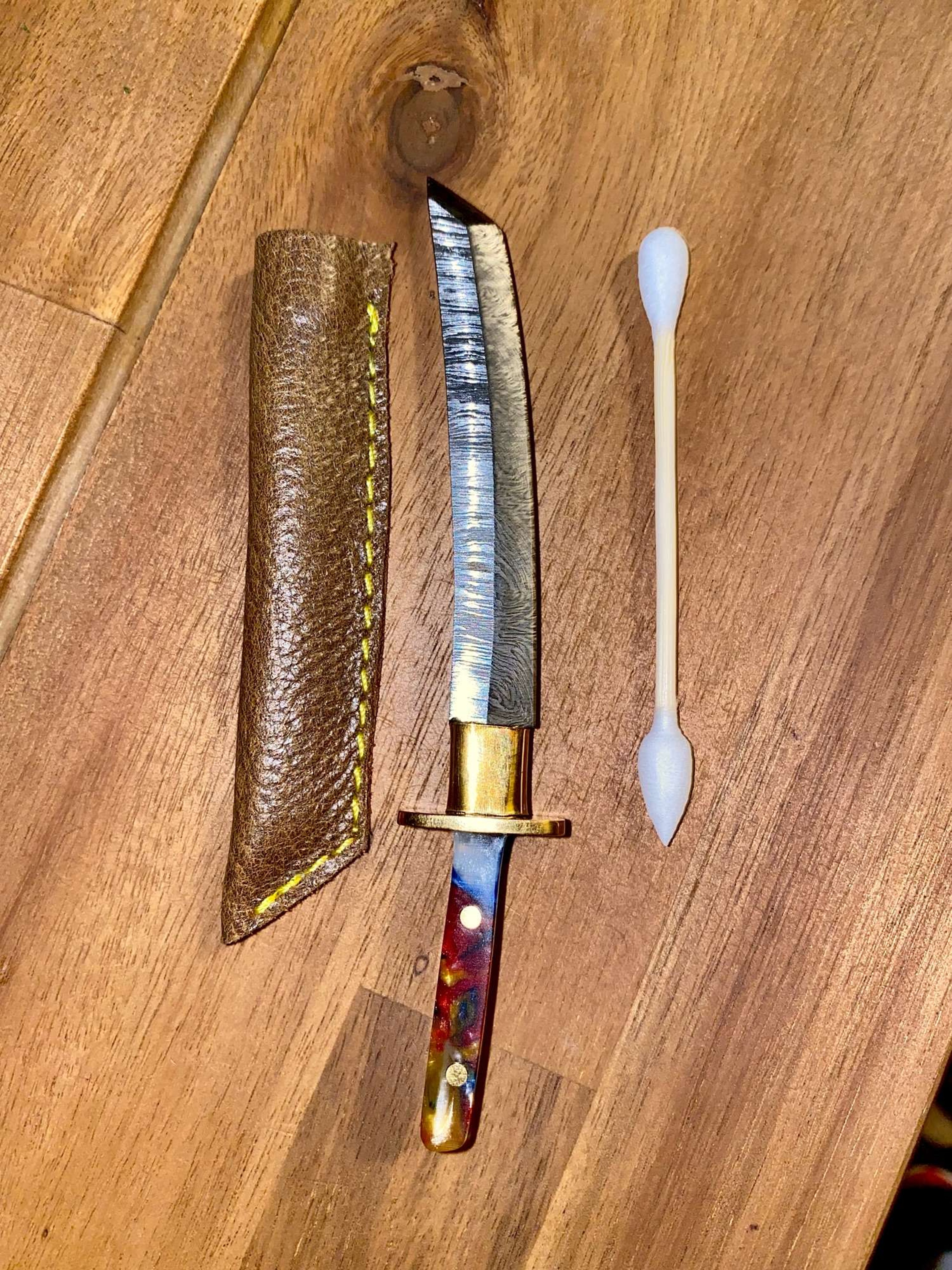 Damascus_hk_knives Sword Tool image 0