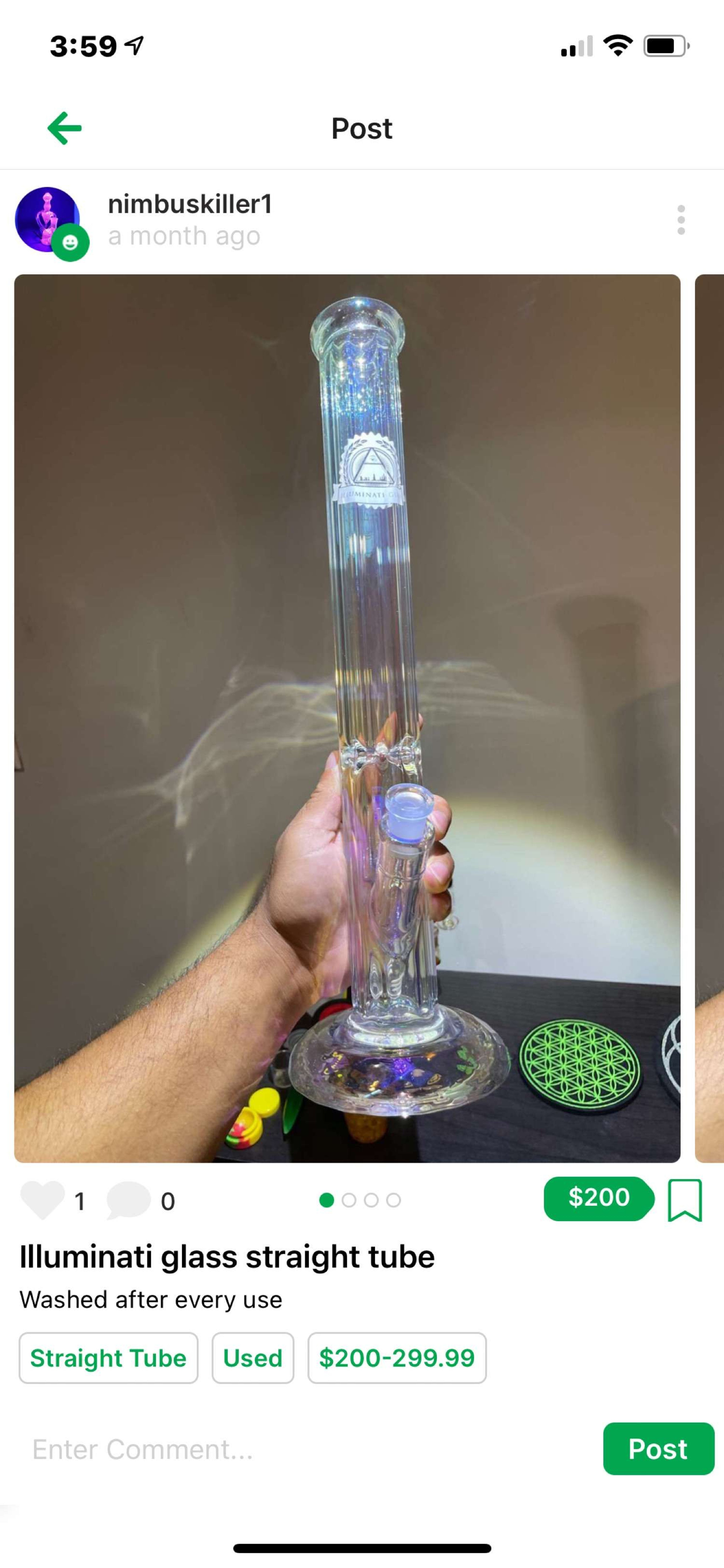 Illumanti glass image 0