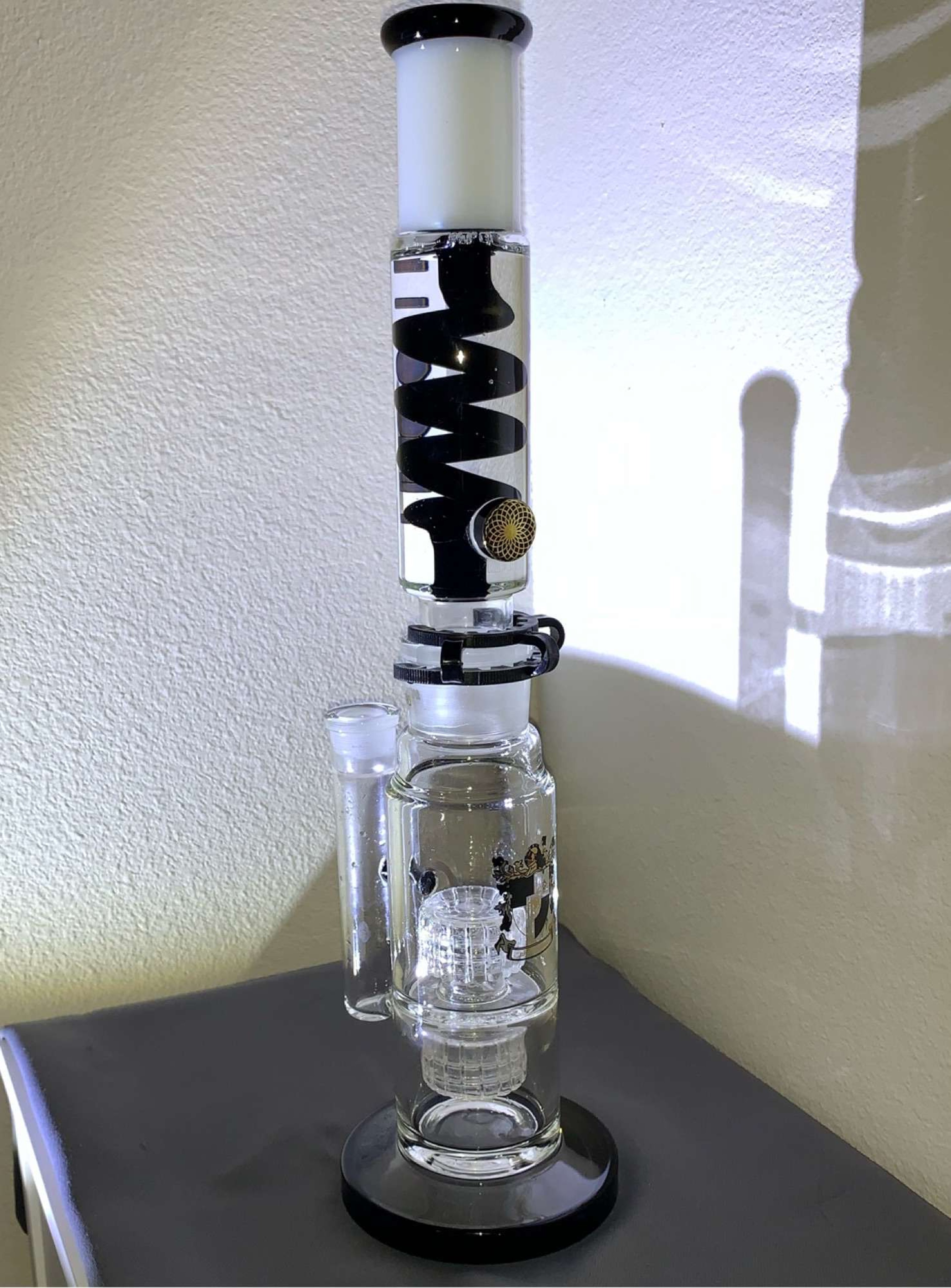 Two piece Freezable Glycerin Bong image 0