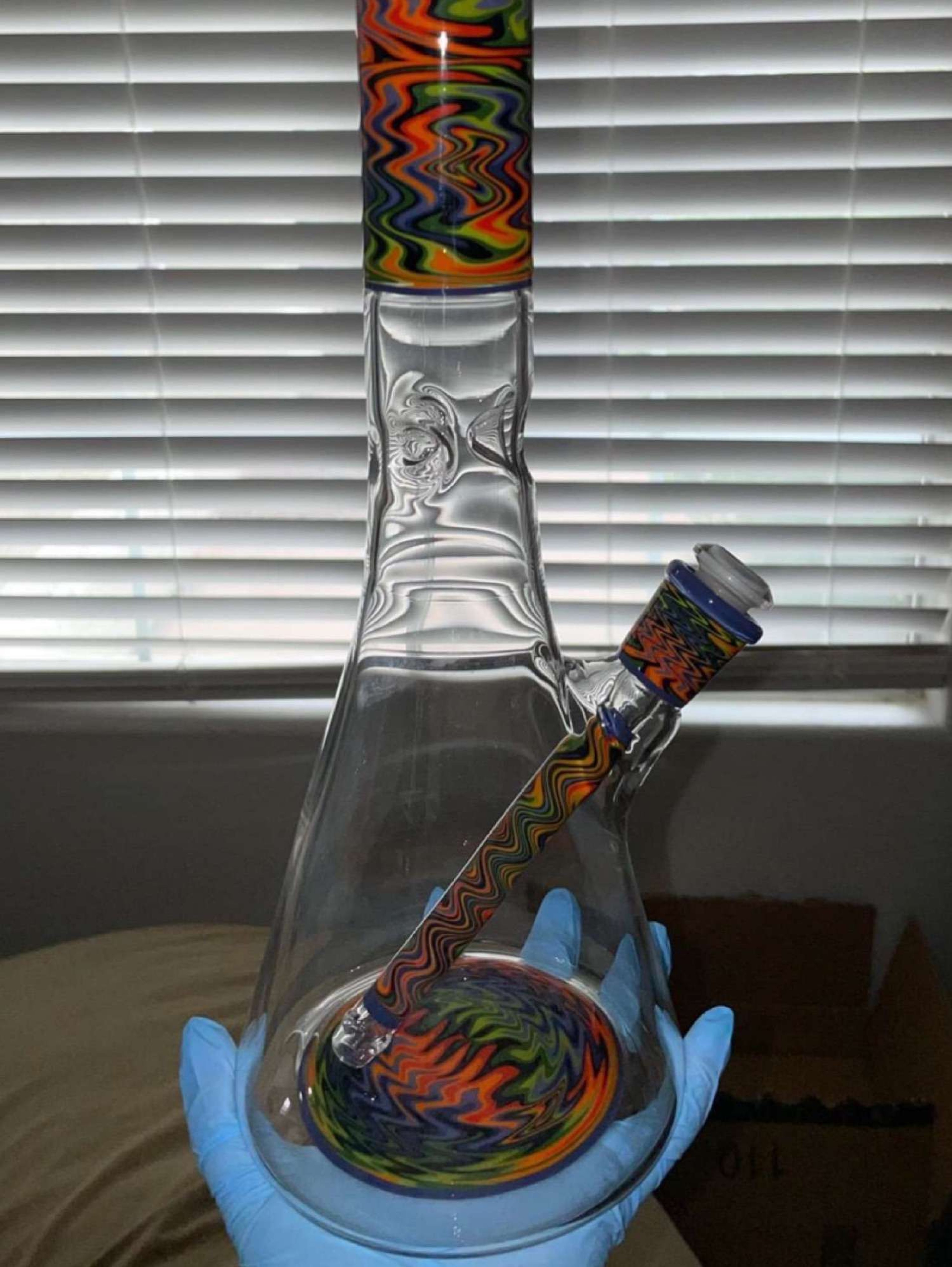 Don Rob x Mzee Glass Bong OPEN TO OFFERS image 0