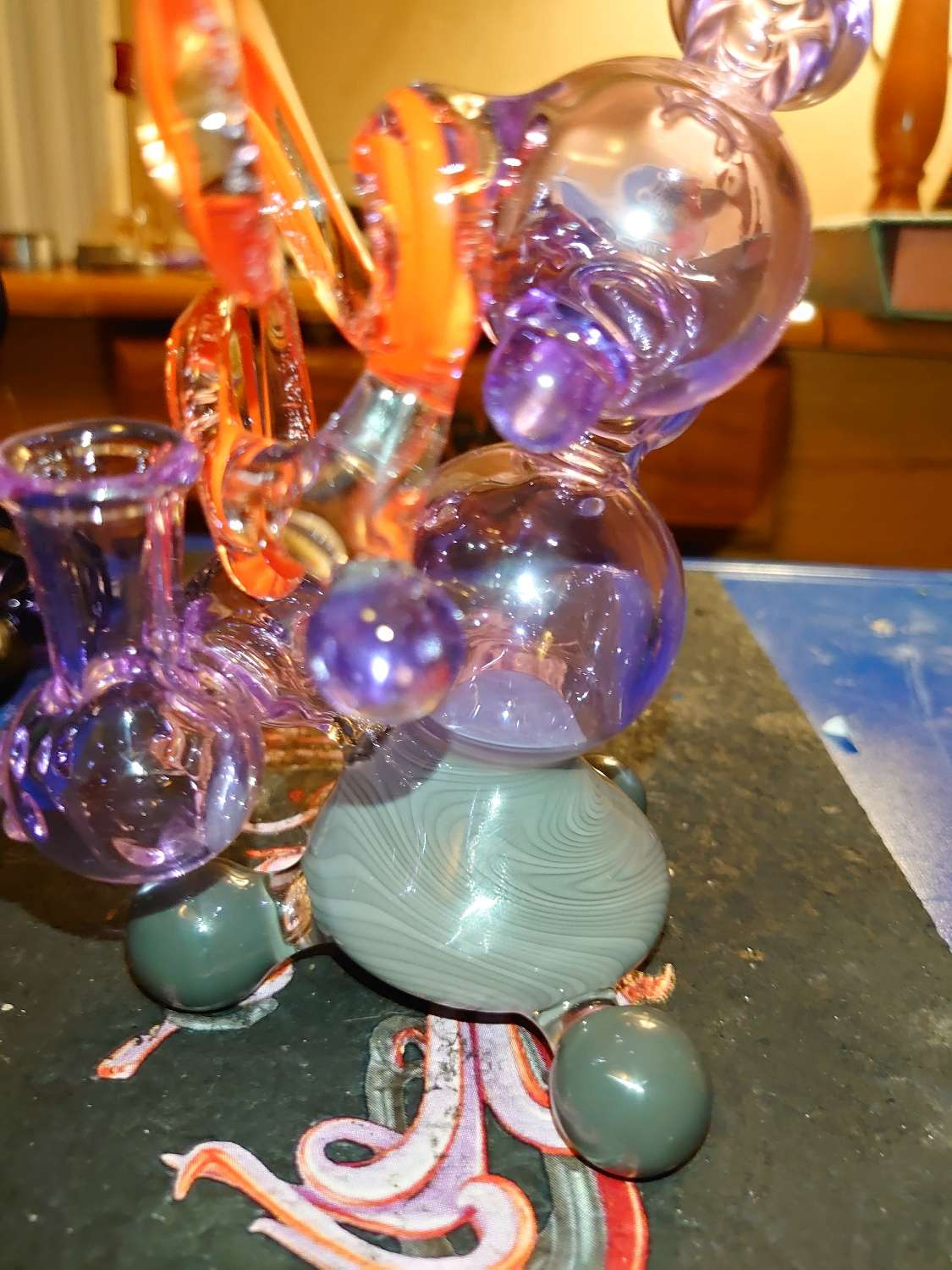 Sculpted stemless dab rig image 0