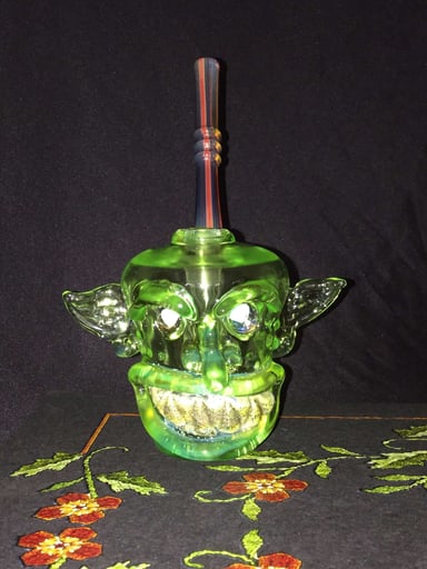 Preview pic of Wyrd Green Goblin Head Rig