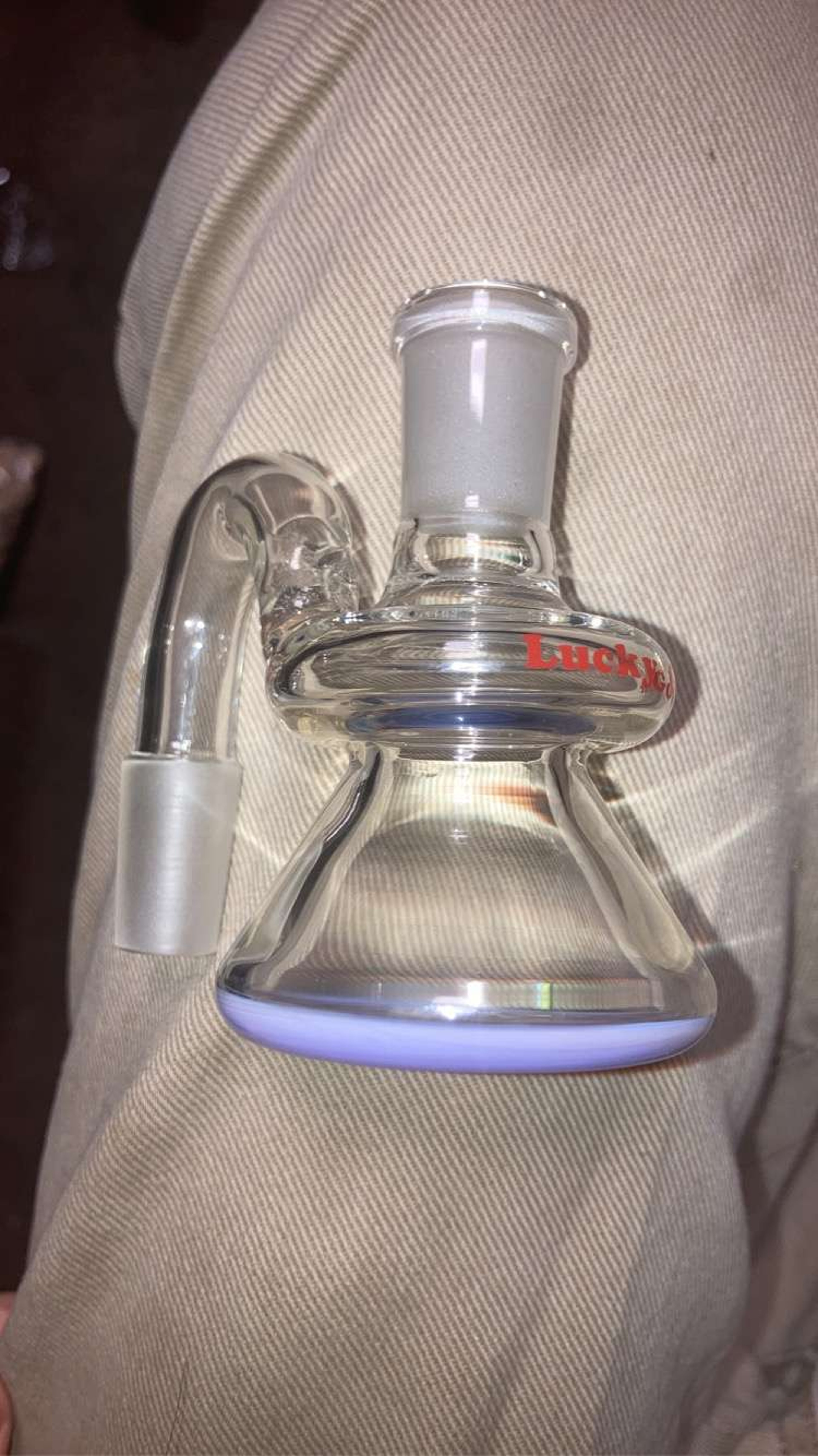 Lucky goat dry ash catcher 14mm image 0