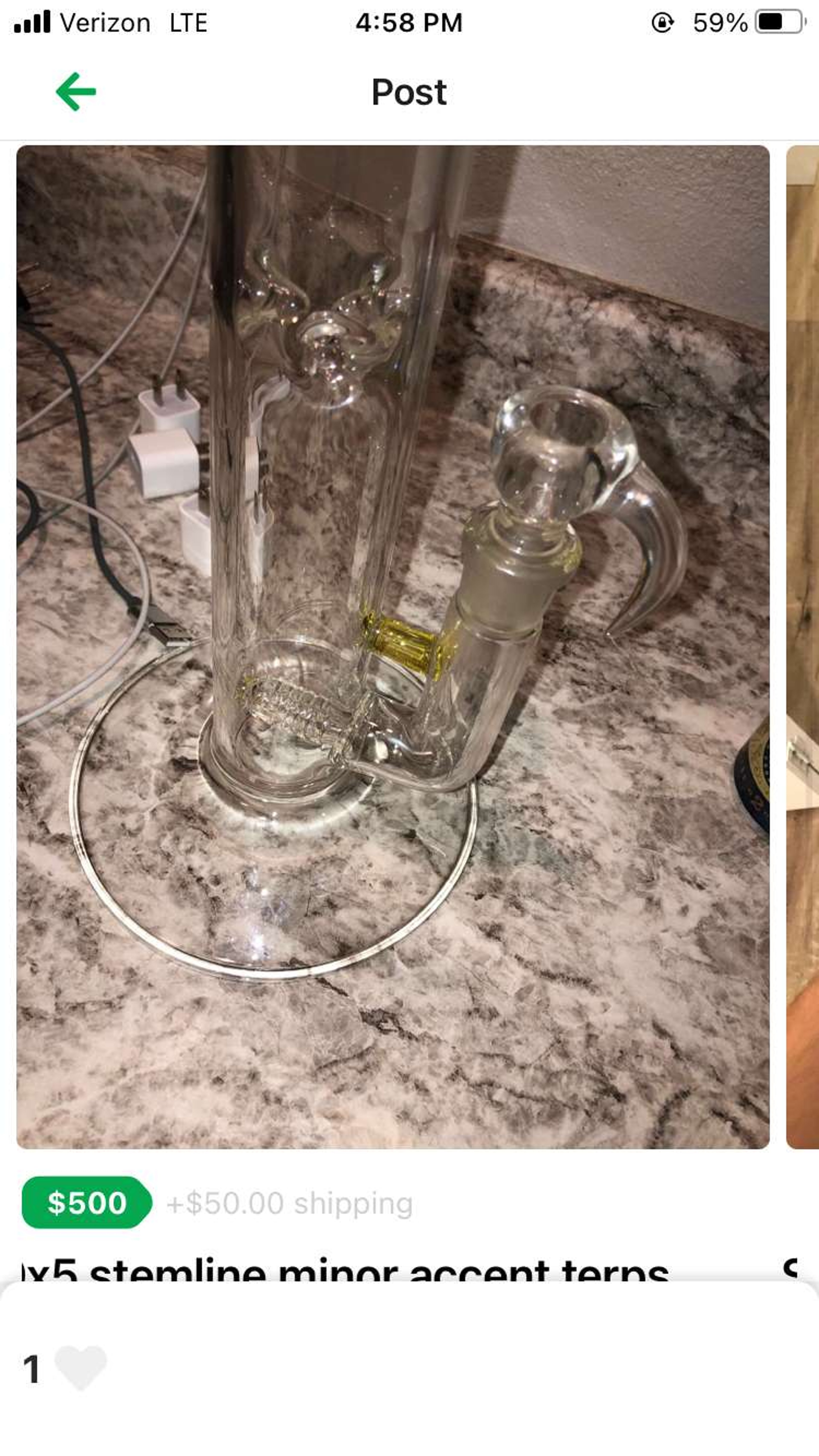 Preview pic of Minor accent terps stemline 50x5