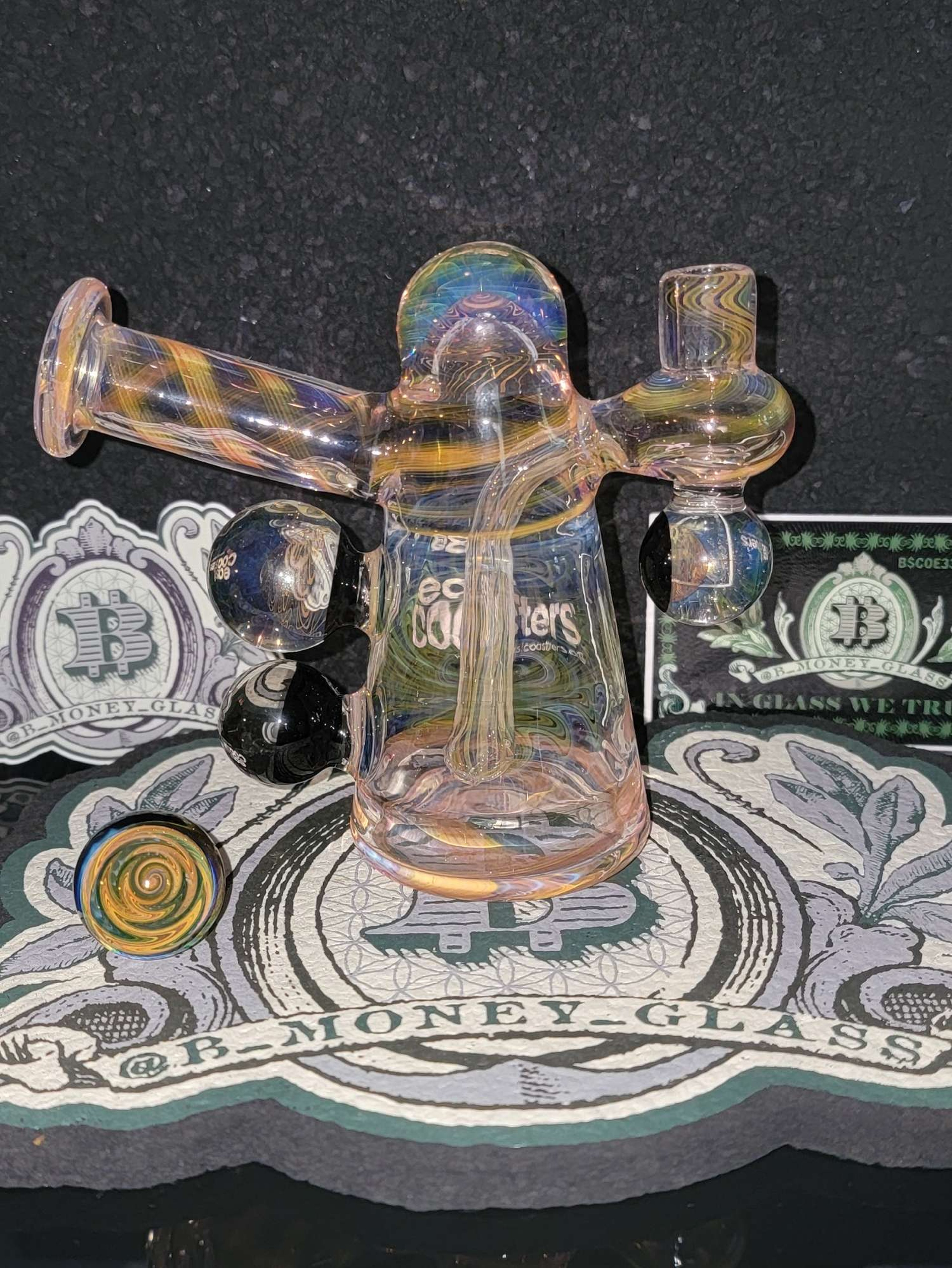 Preview pic of BMoney Glass Illuminati series no 21