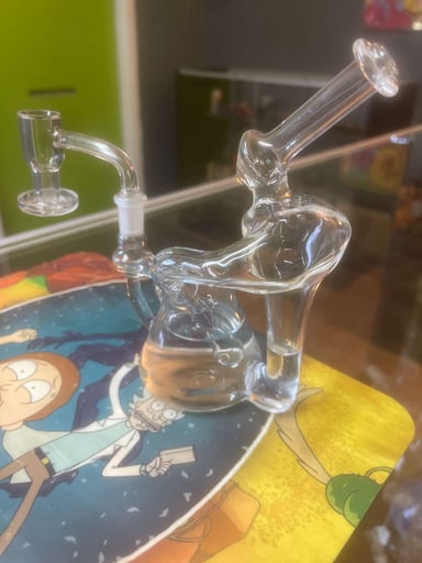 Preview pic of Nero Glass Recycler + 9/10 Toro Slurper