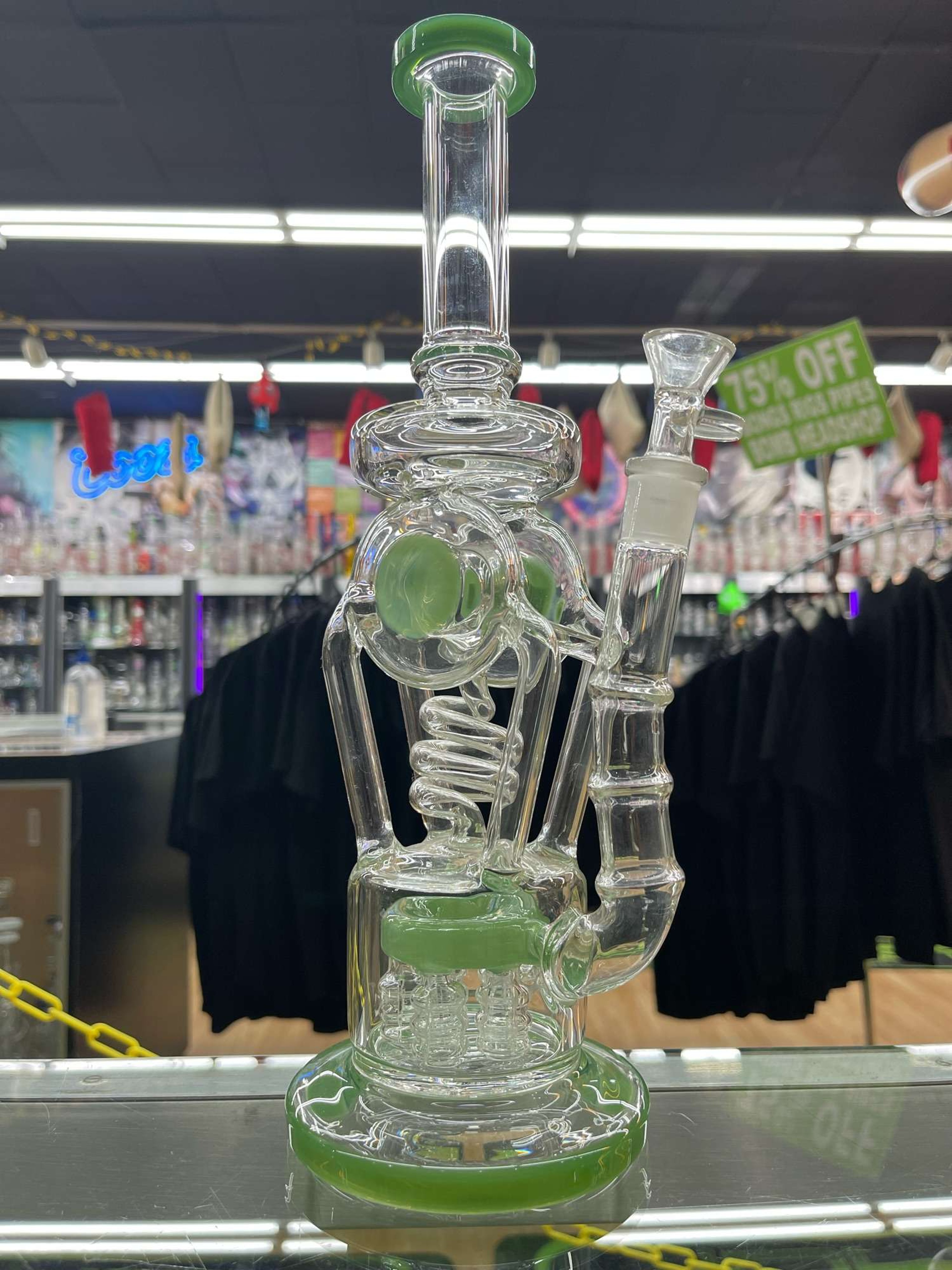 Preview pic of Green 4 arm recycler 