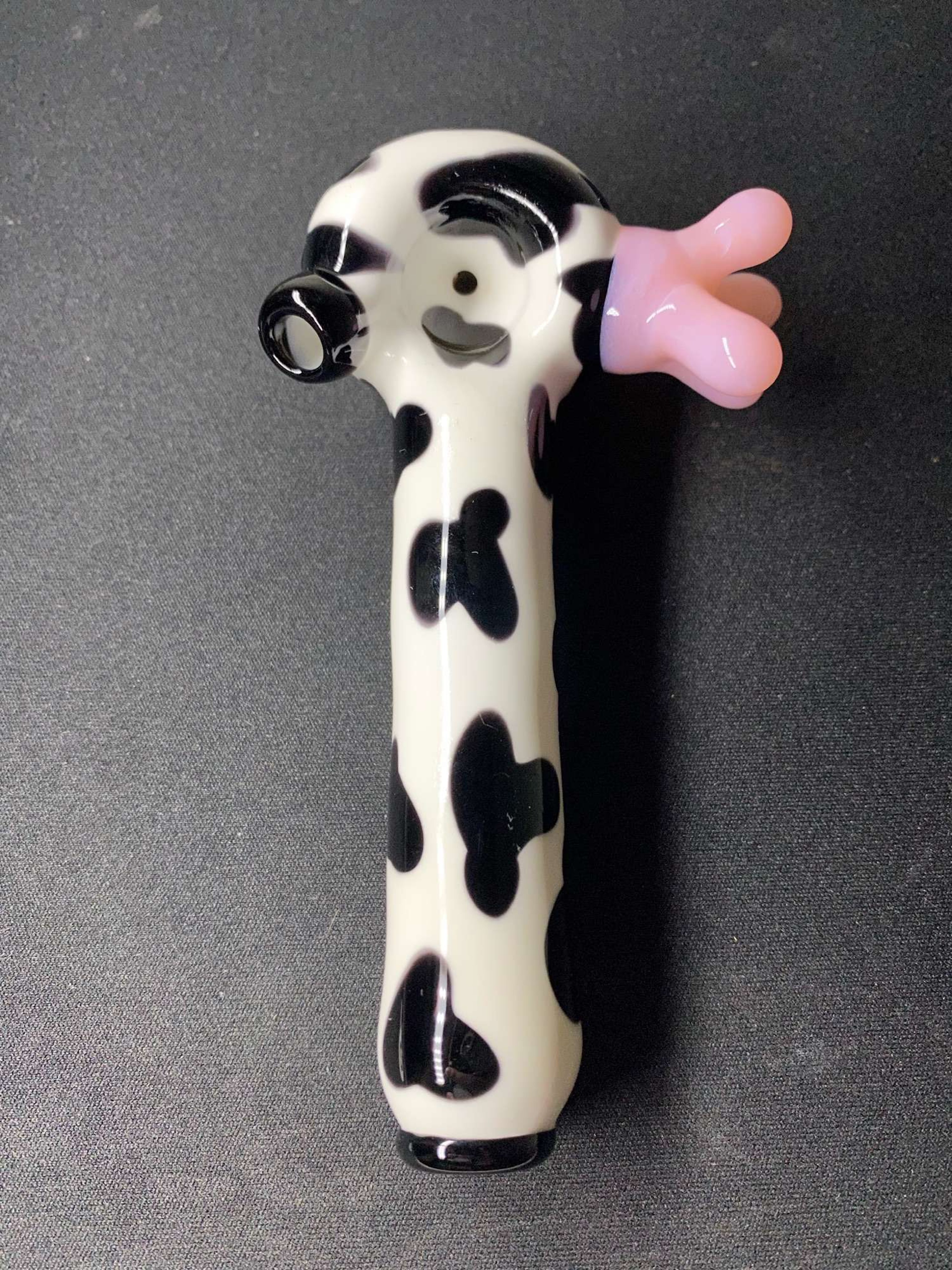2015 Chaka Glass Moo Spoon Cow Pipe image 0