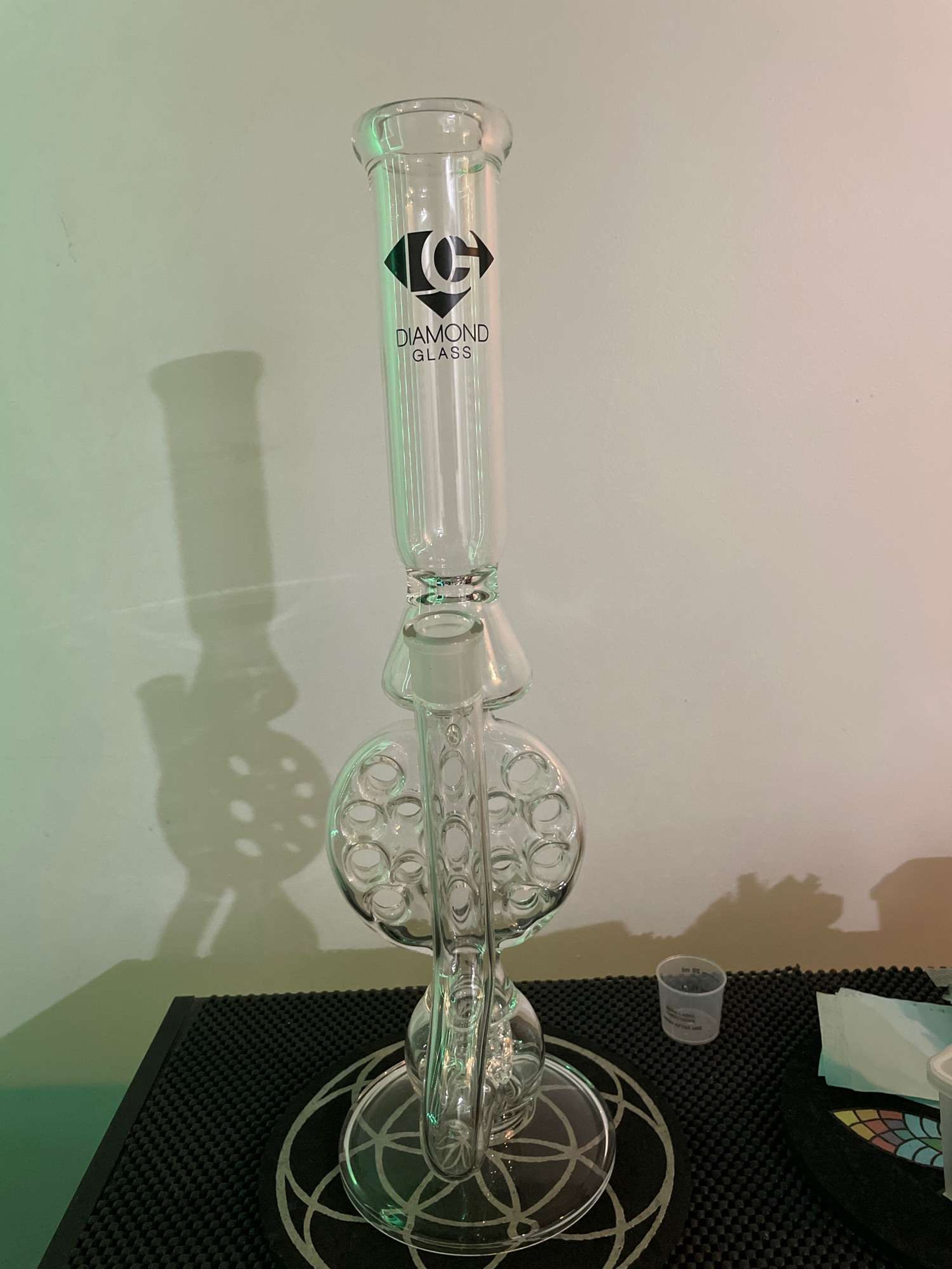 Swiss perc diamond glass image 0