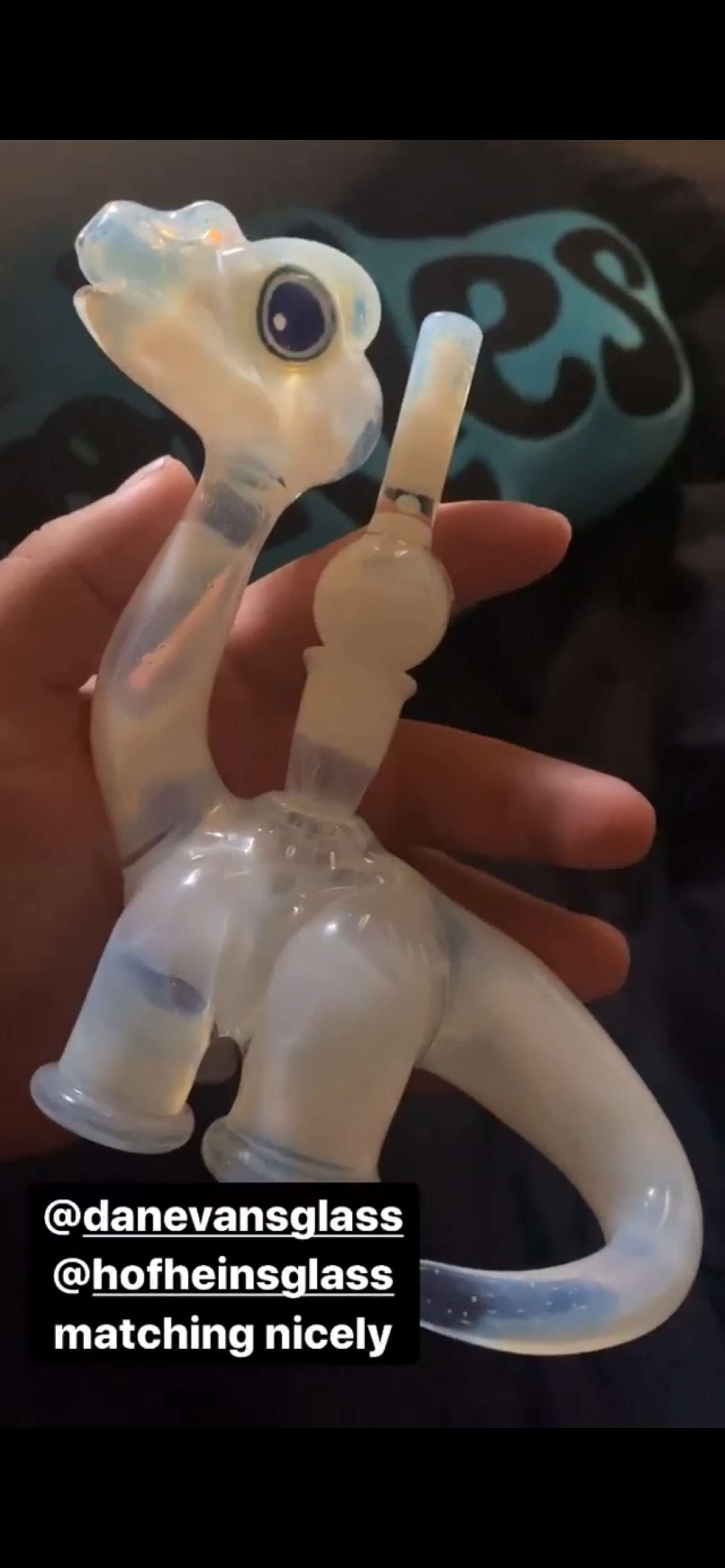 secret white bronto with matching cap image 0