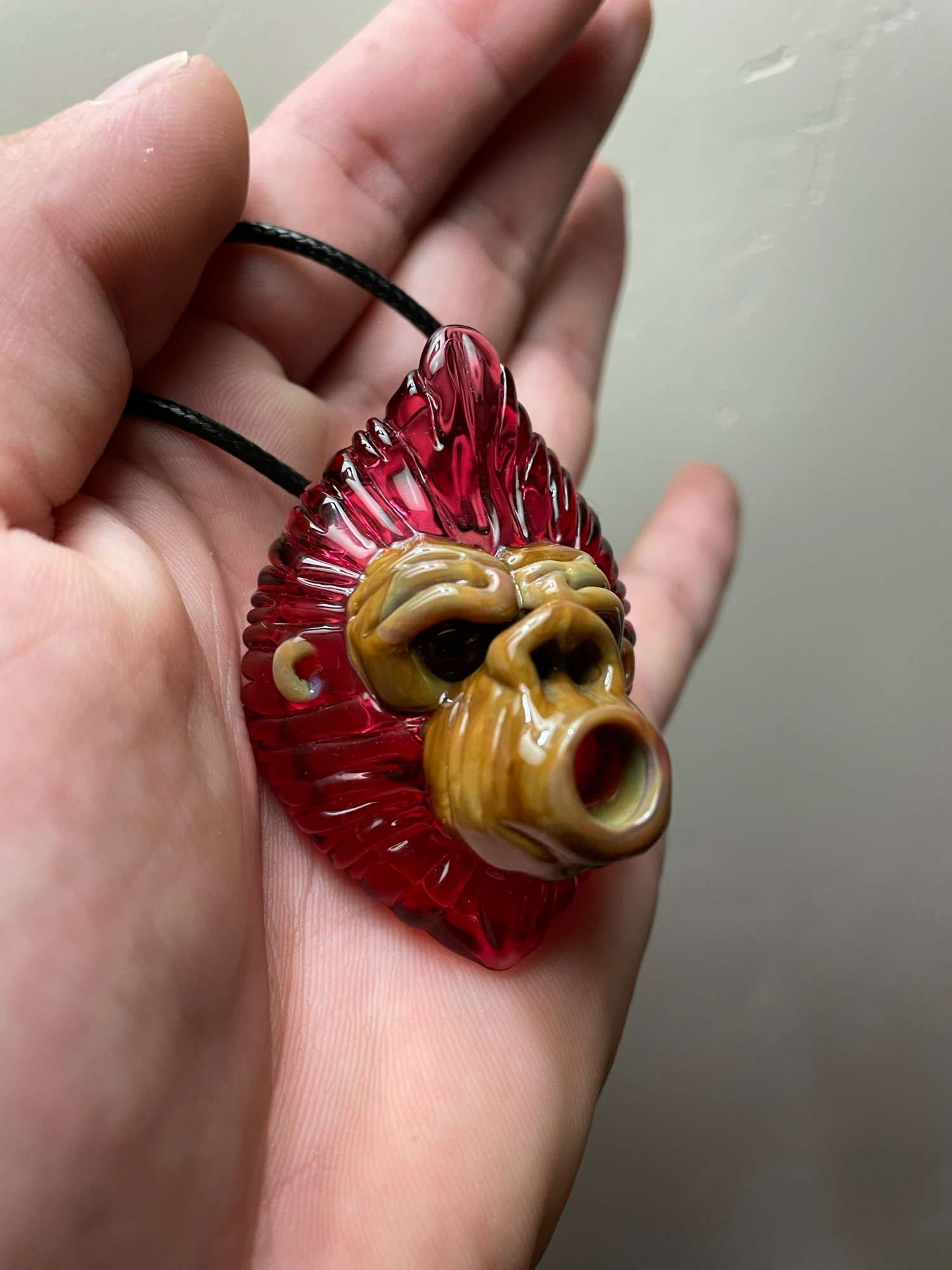 Preview pic of Blusun gold ruby wook pendant 