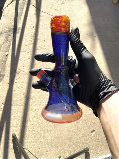 Preview pic of Sandspirit Glass (JW) Loki's Lipstick Snakeskin Tube