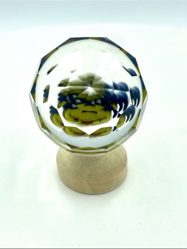 Preview pic of Mr.Facet x Ryan McCluer TMNT Leonardo Marble