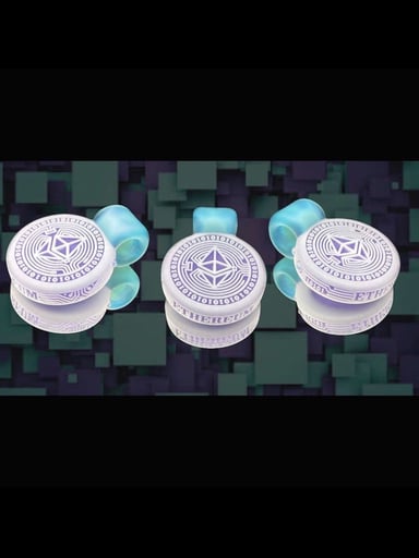 Preview pic of GlassMaze “ETHEREUM” Pendant