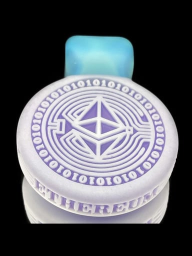 Preview pic of GlassMaze “ETHEREUM” Pendant 9