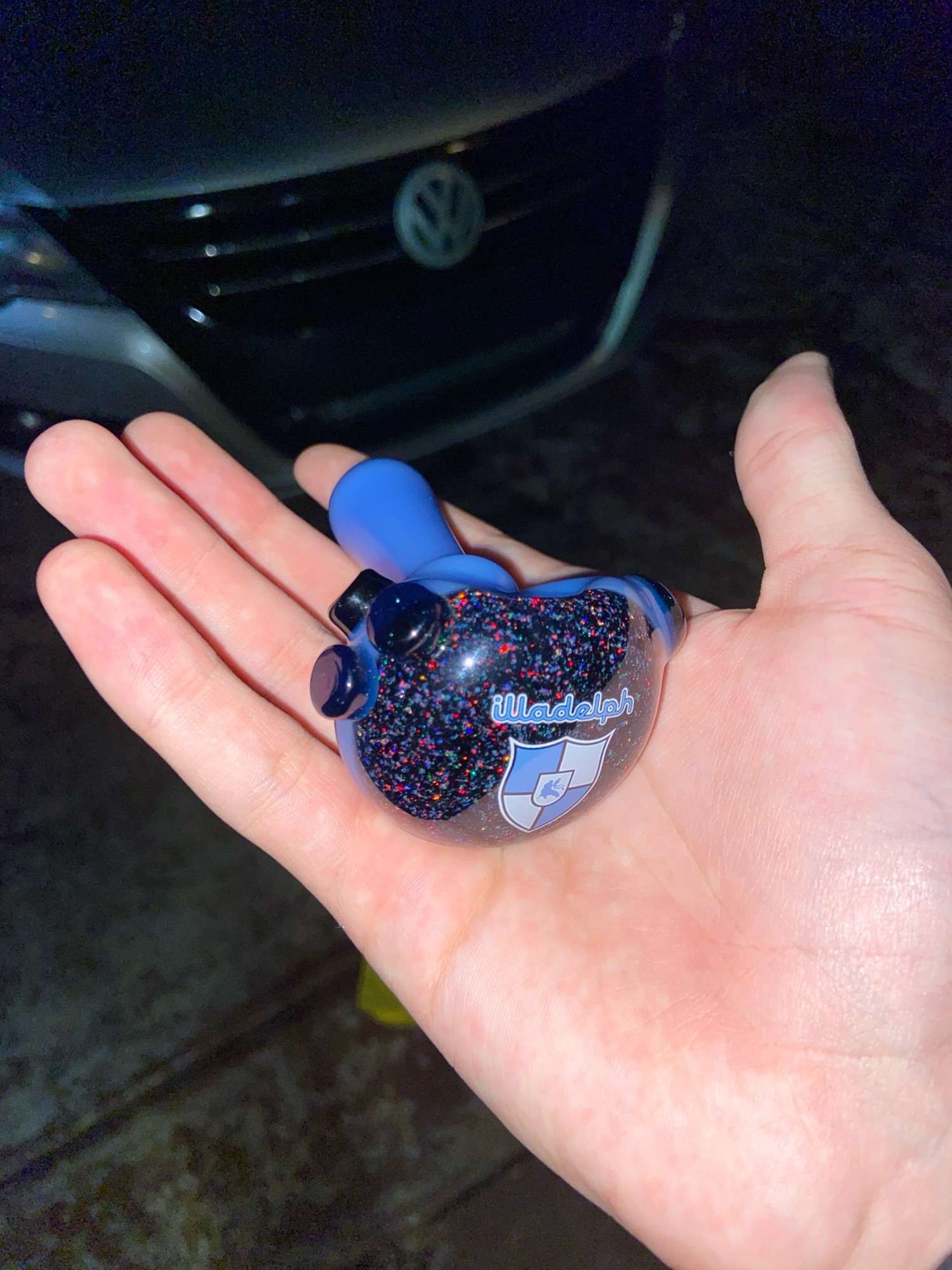 Milky Blue Curshed Opal Harold Ludeman x Illadelph Spool image 0