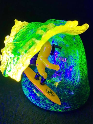 Preview pic of Black Sand Glass x Mattvison Glass Rig