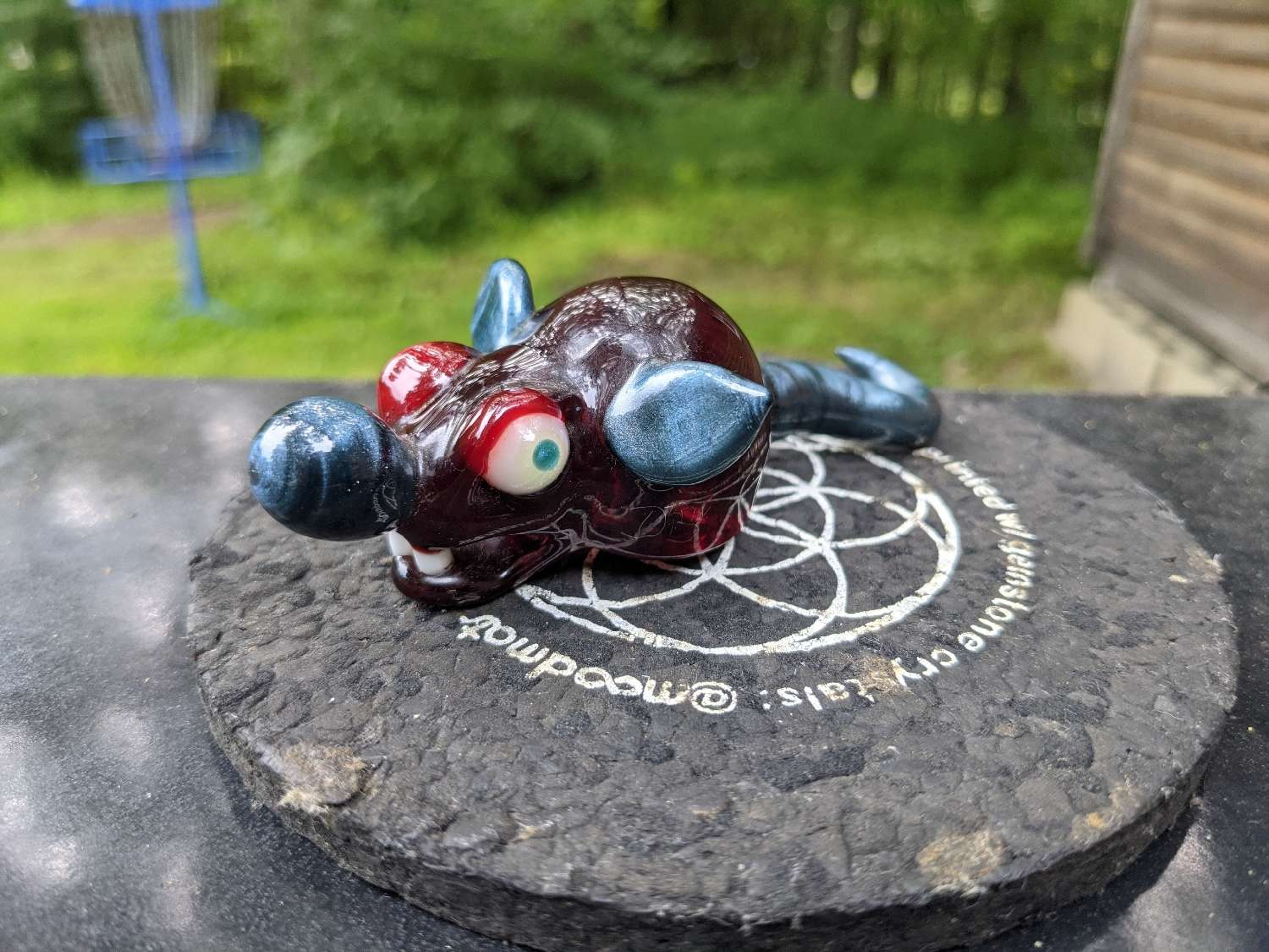 Dirty B rat pendant/carb cap image 0