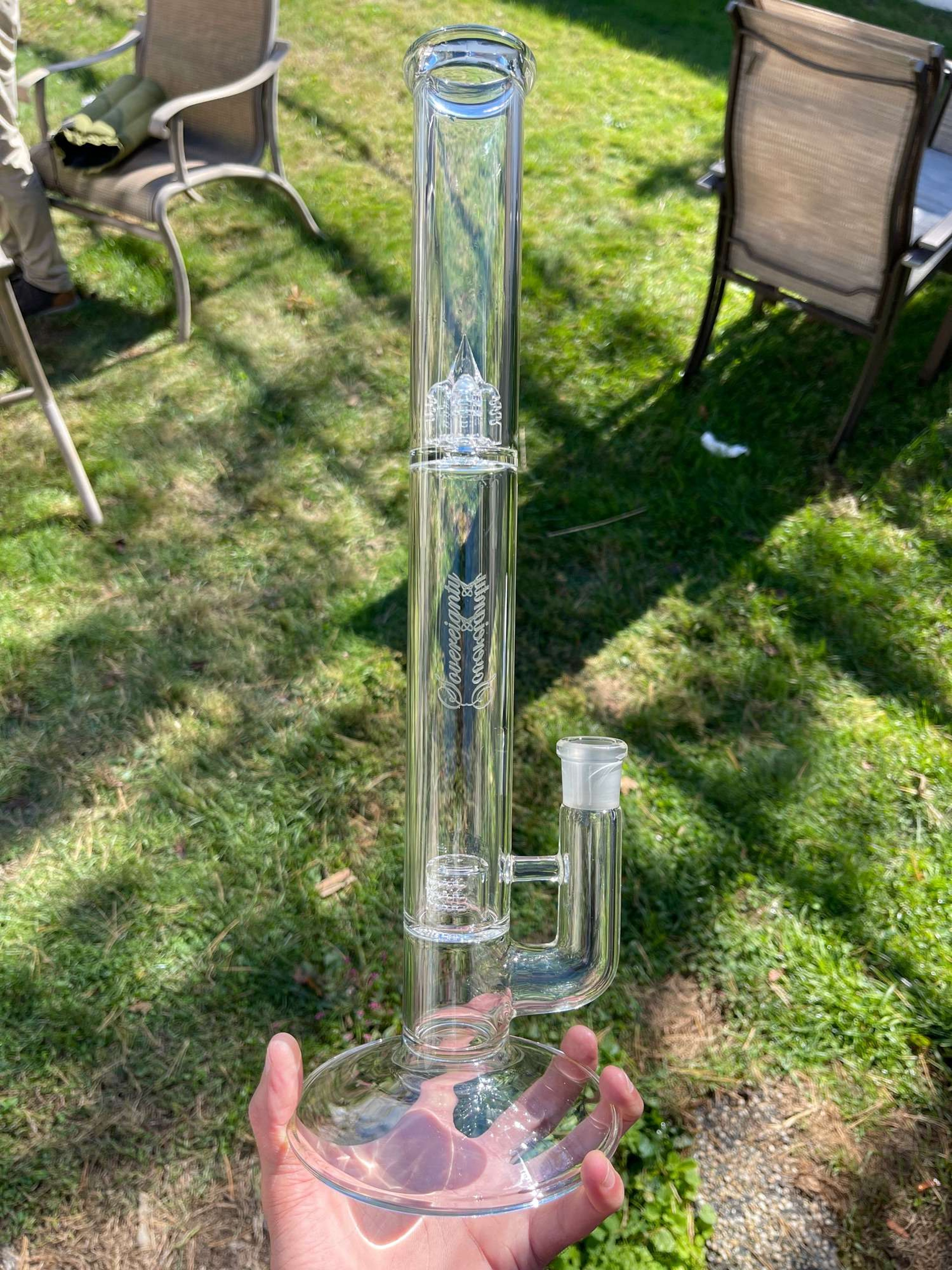 Preview pic of Clear Sov 44 rear grid cap flawless Tube only NO SLIDE 