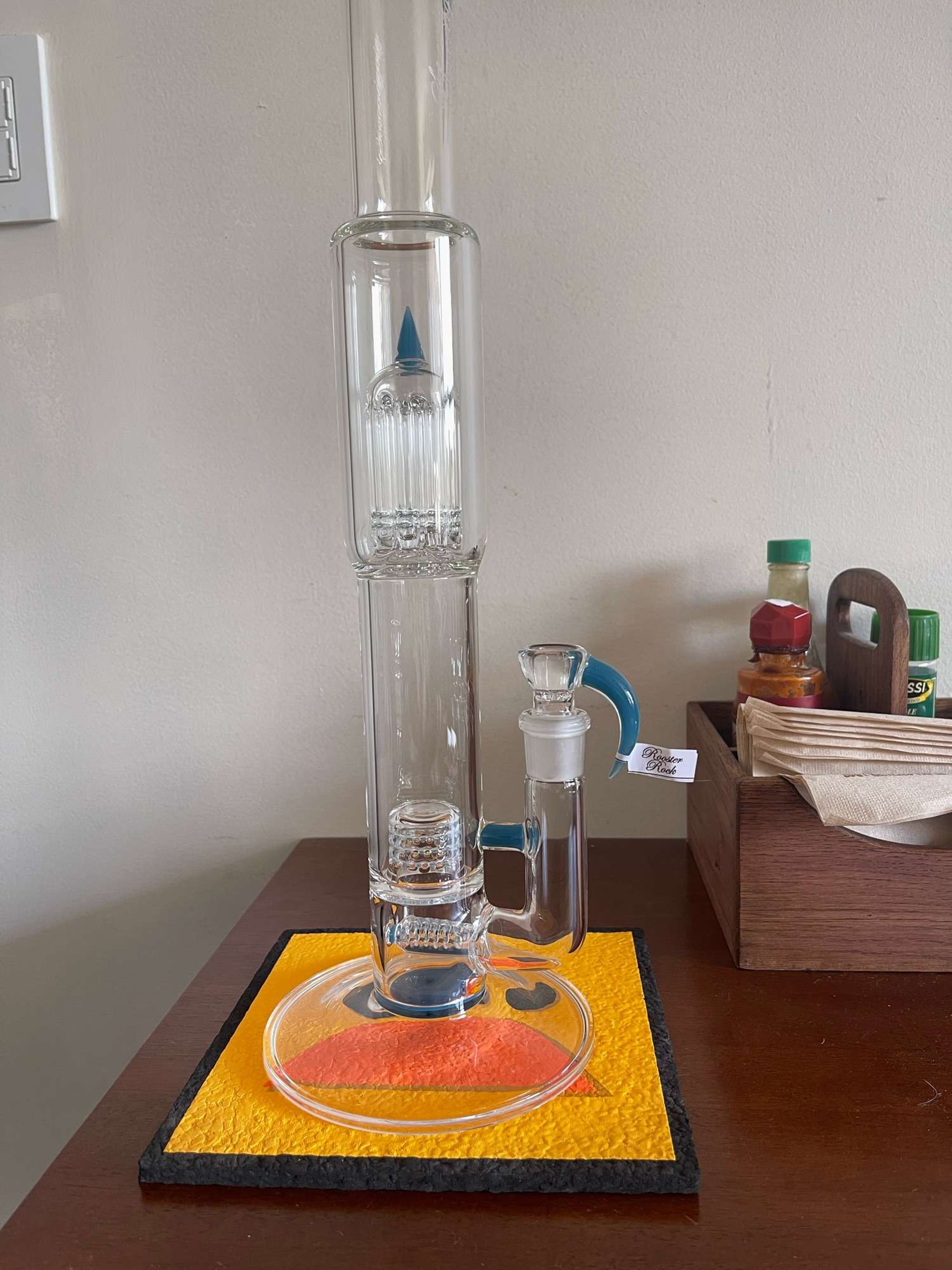Preview pic of Sovereignty Stem-Cap 8 44 Neck w/ Rooster rock accents