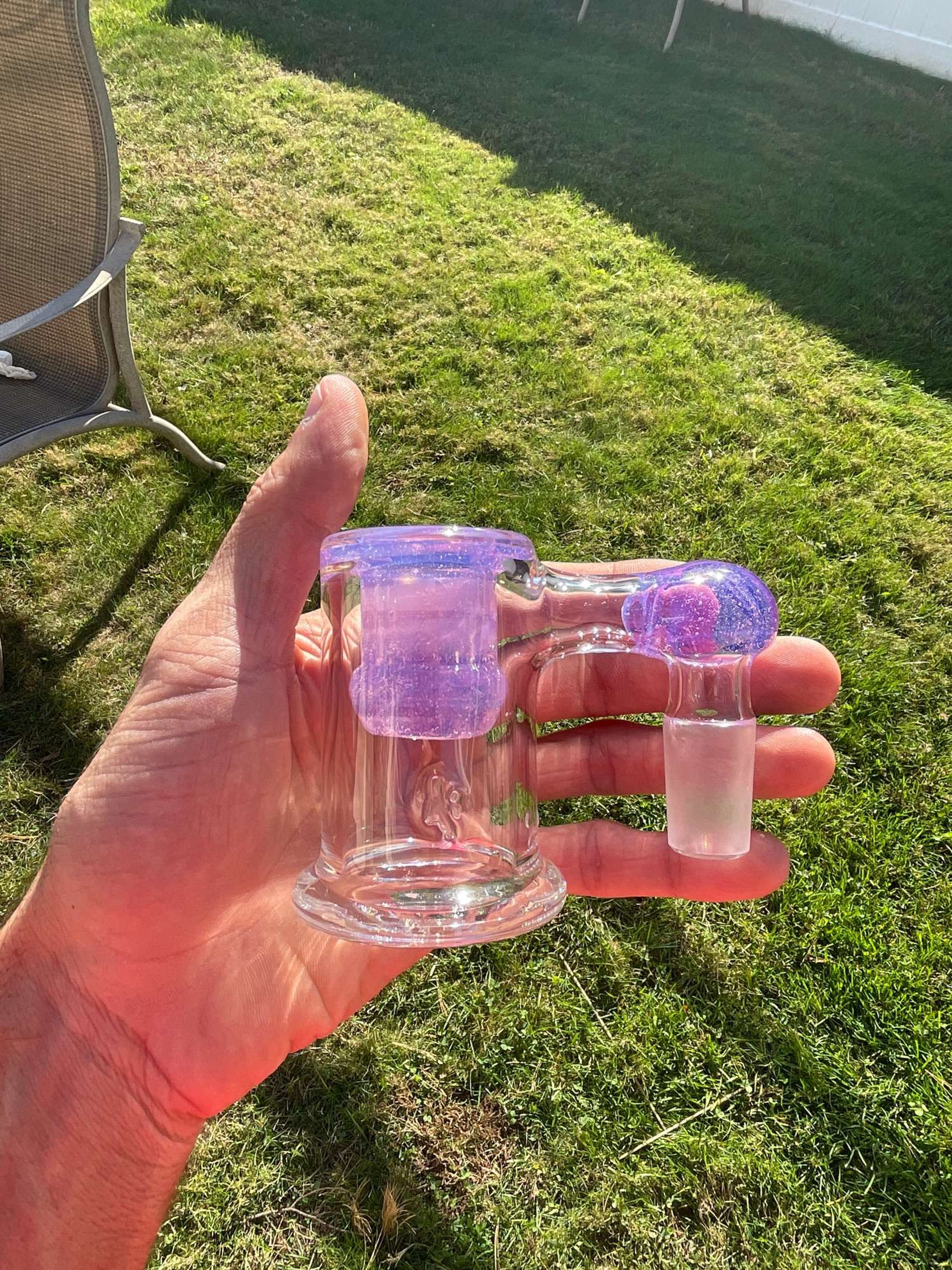 Preview pic of Ashme glass 18mm Pink Slyme Dry Catch 