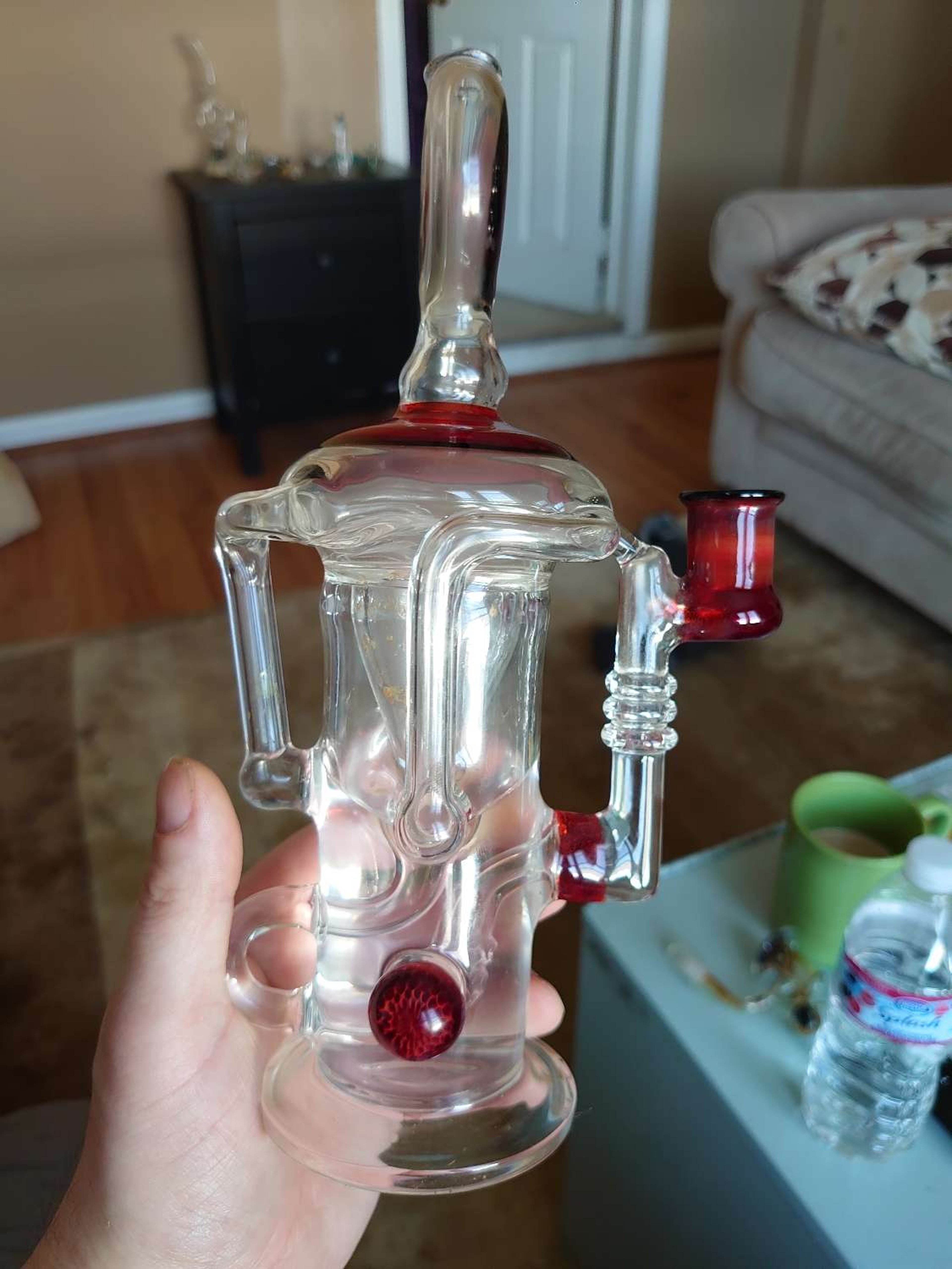 Triple uptake klien by Geoff Platt glass image 0