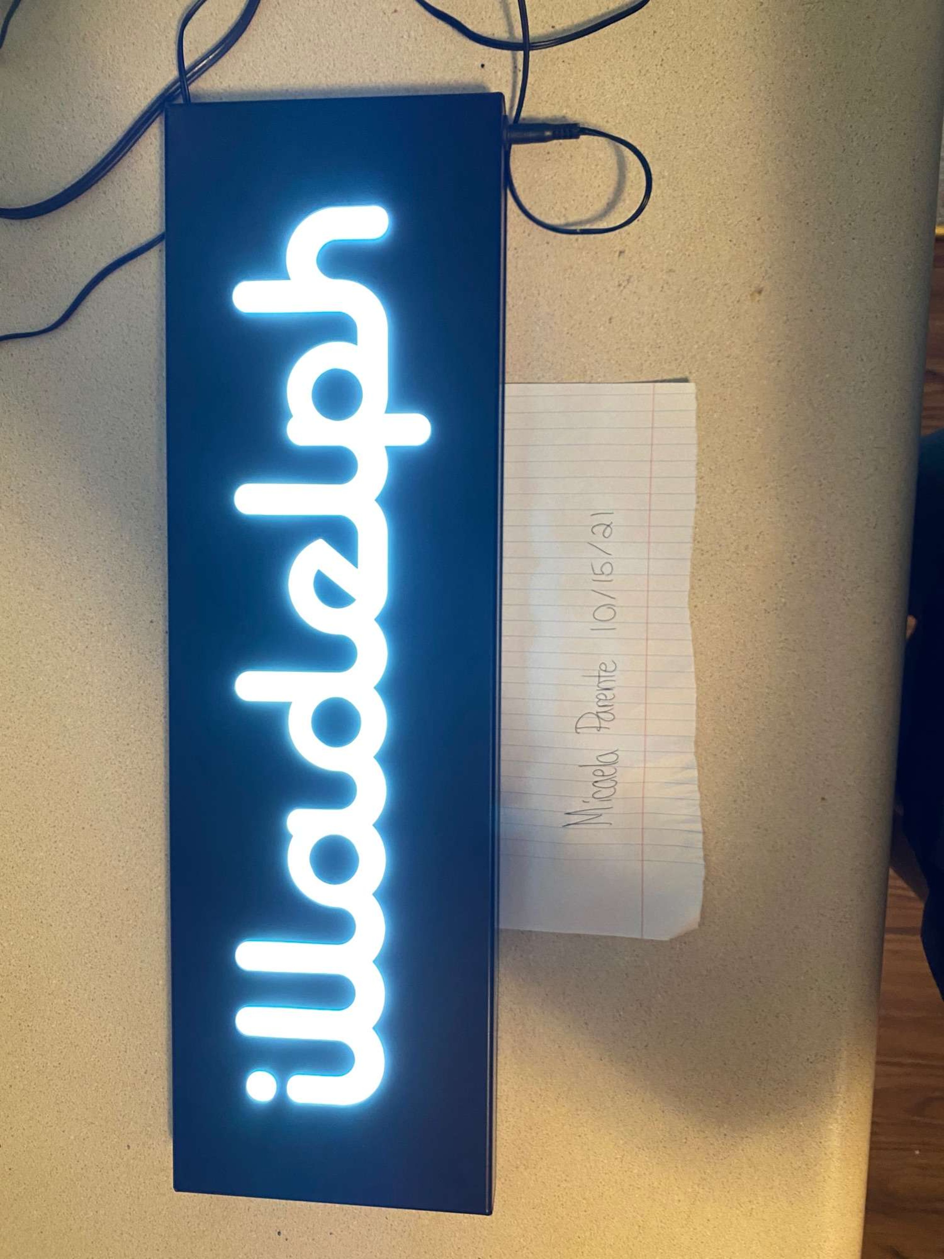 Illadelph LED Sign image 0