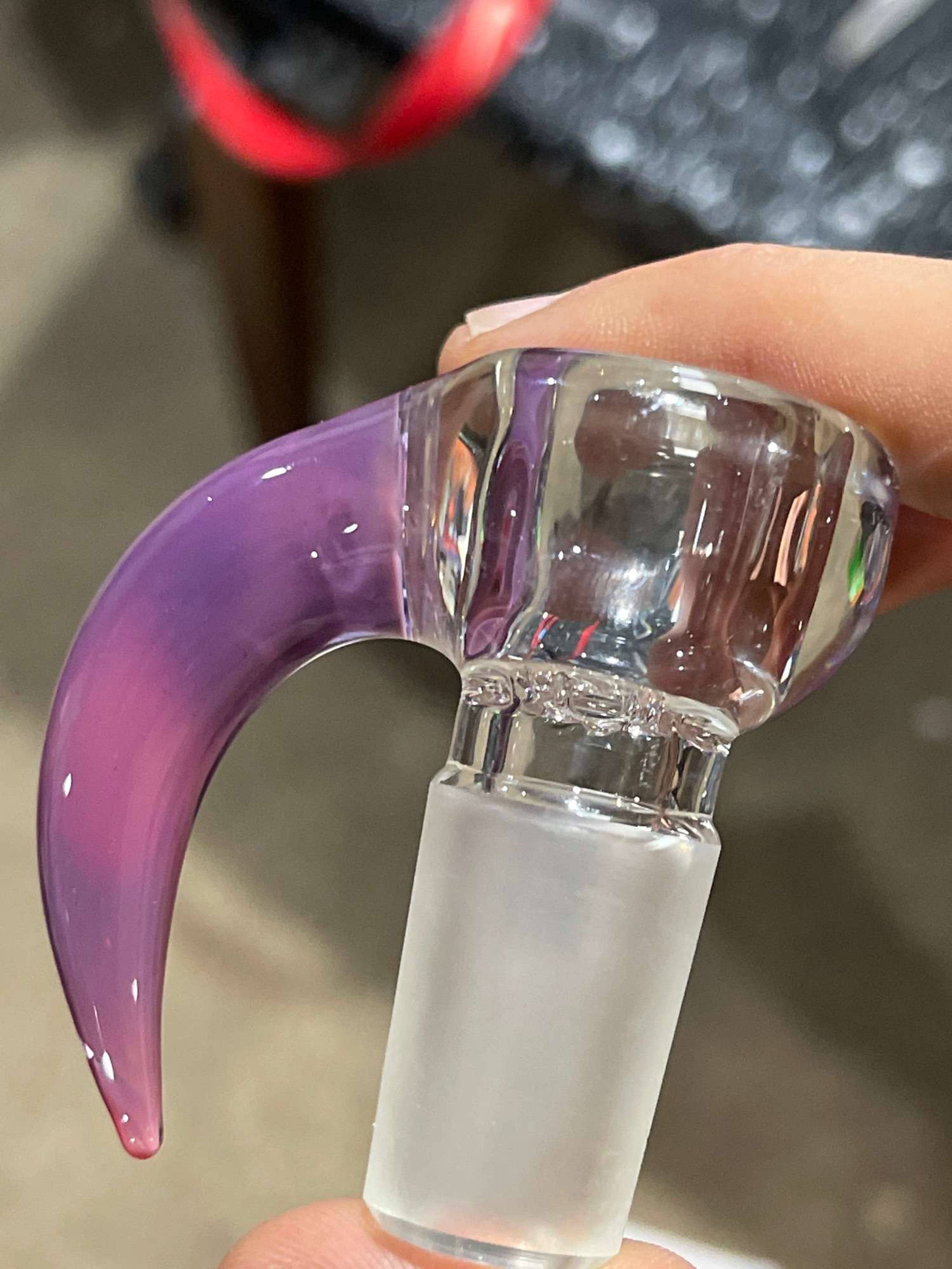 Preview pic of Sov purple rainbow partial slide 4 hole 18mm