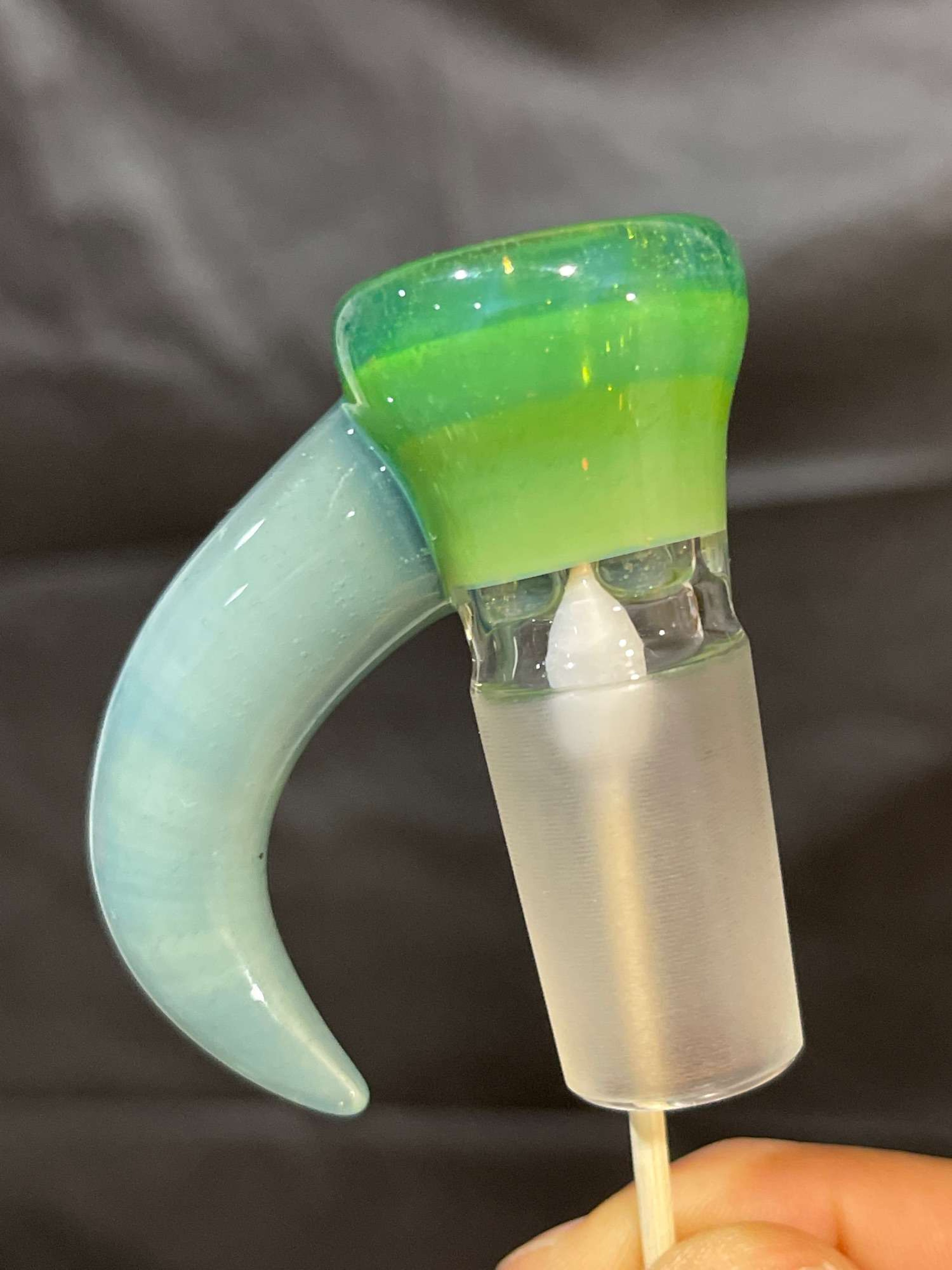 Preview pic of Valts glass slide seaslyme green x purple cream CFL shift 
