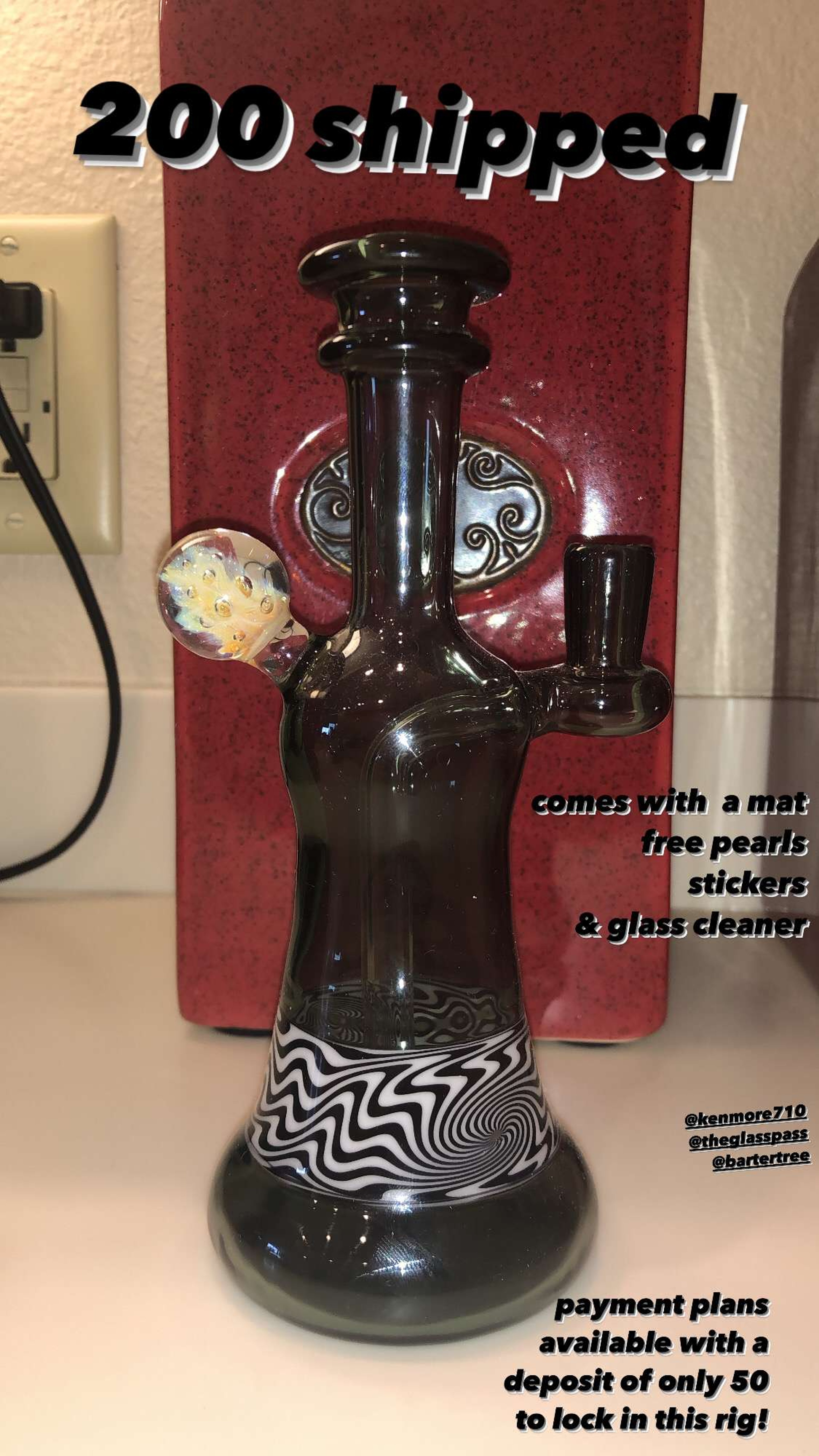 Preview pic of sojio glass 10mm 4 hole jammer