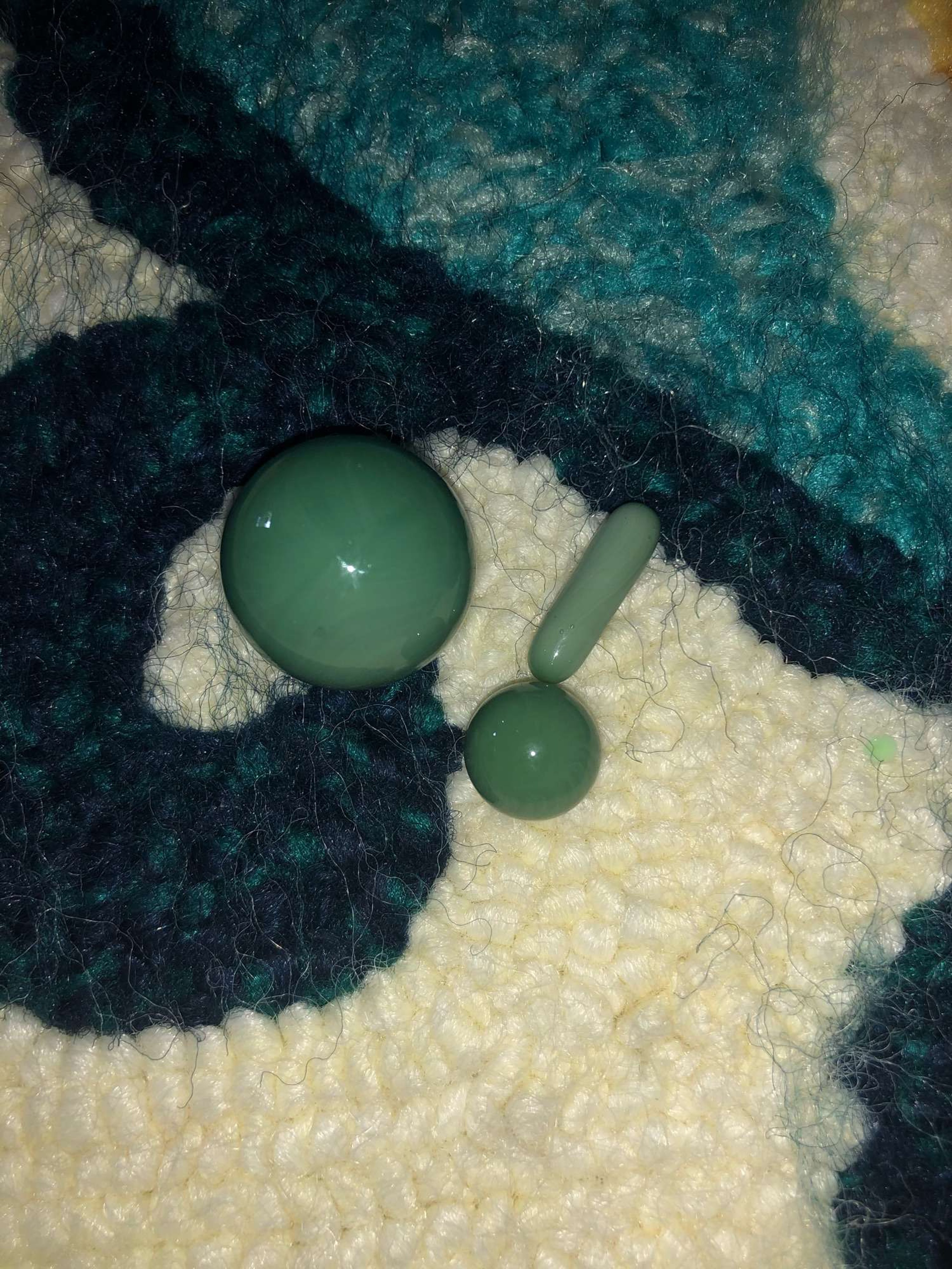 Preview pic of mint green slurper set