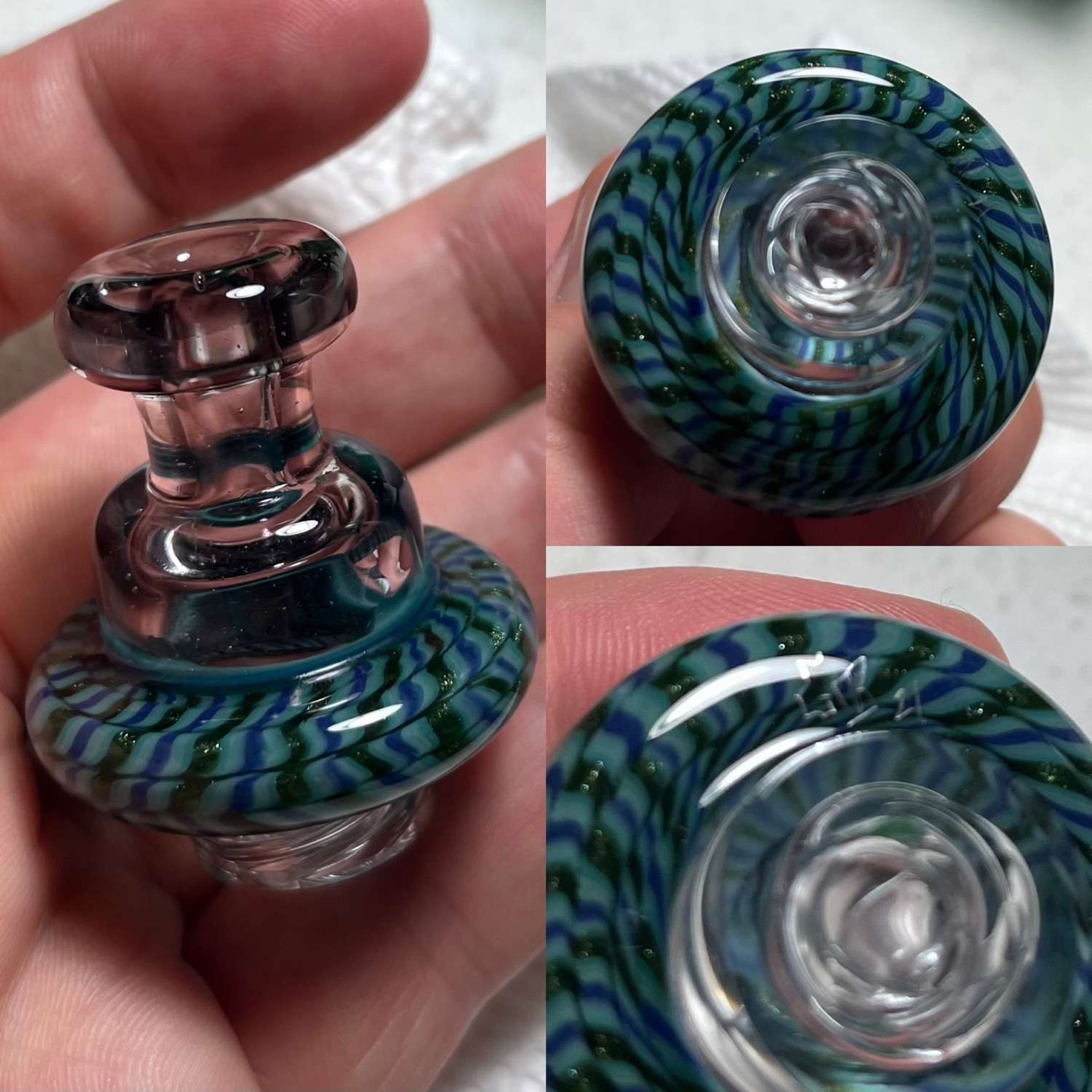 Conversion Glass Spinner Cap image 0