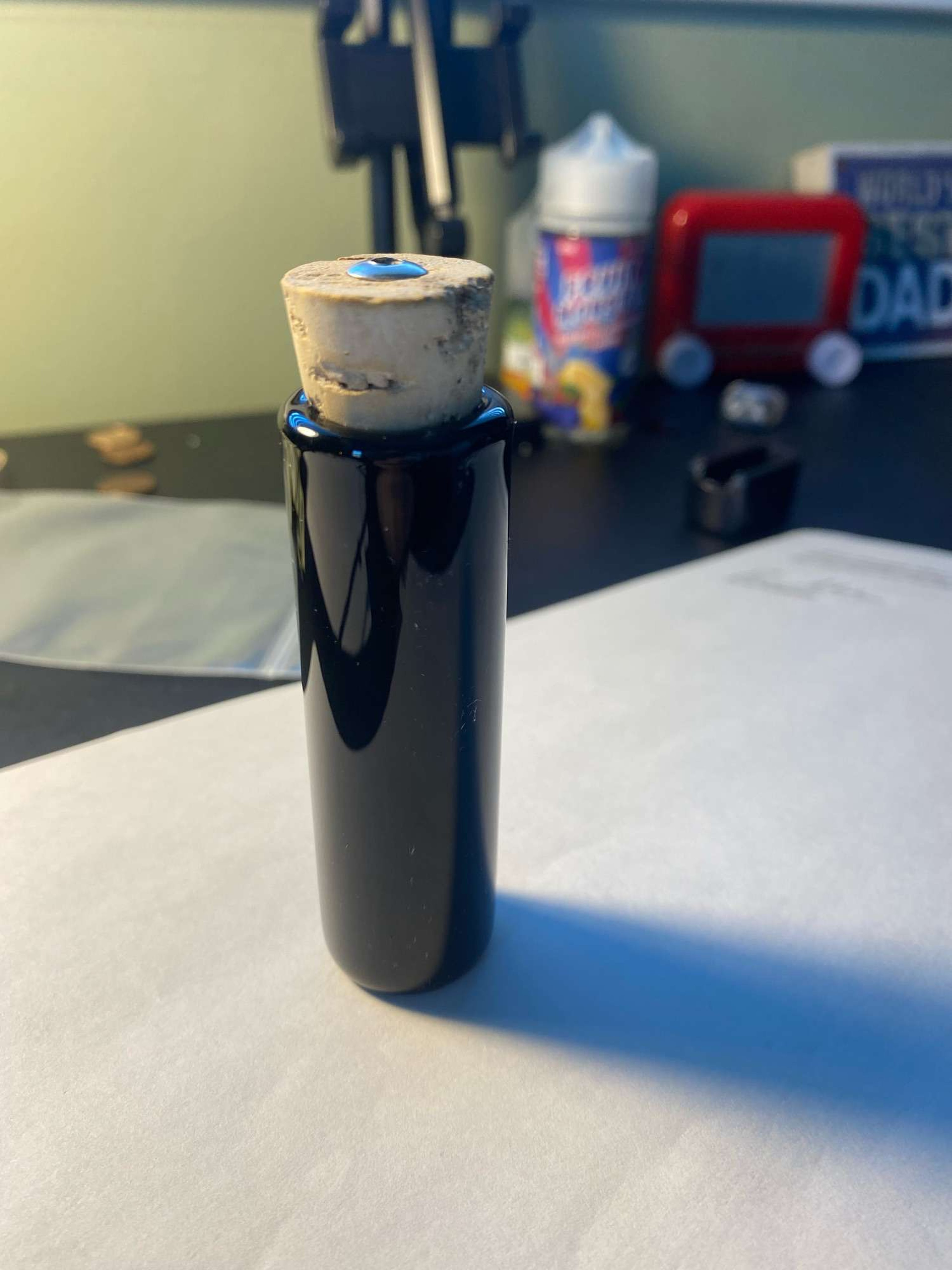 Glass hemp wick dispenser image 0