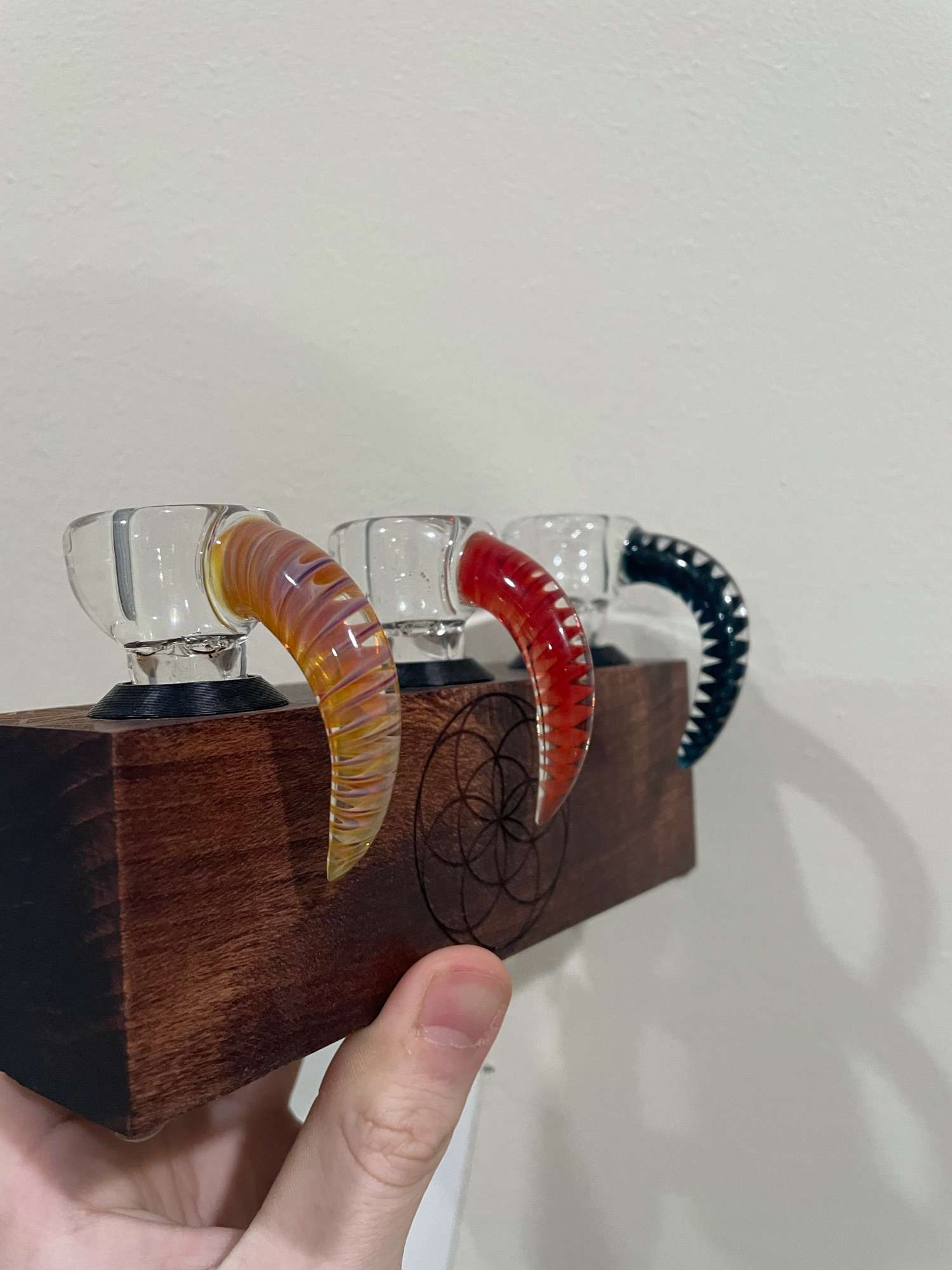 5 18mm slides and slide holder image 0